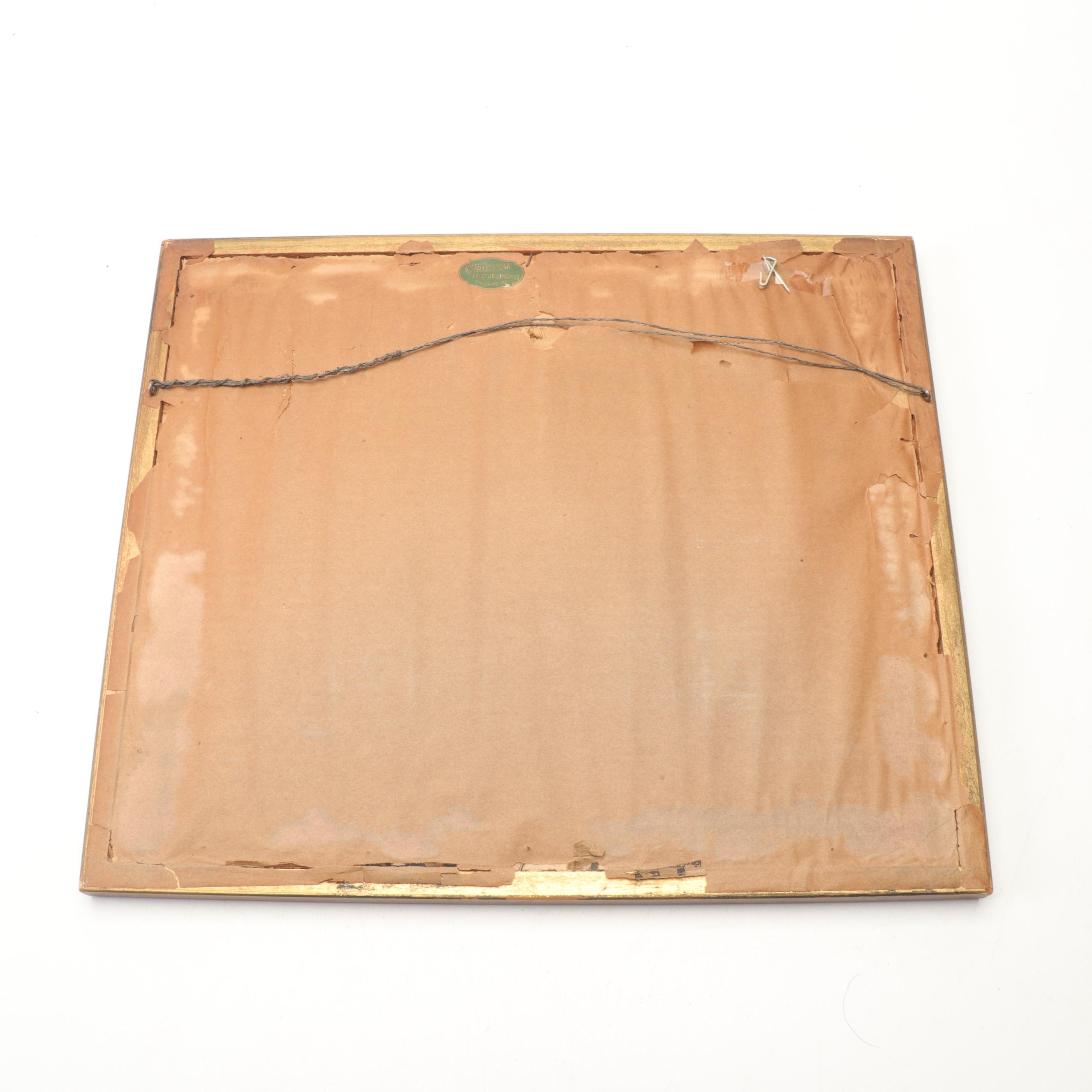 Pair of Cuthbert Gresley Rose Still Life Watercolors