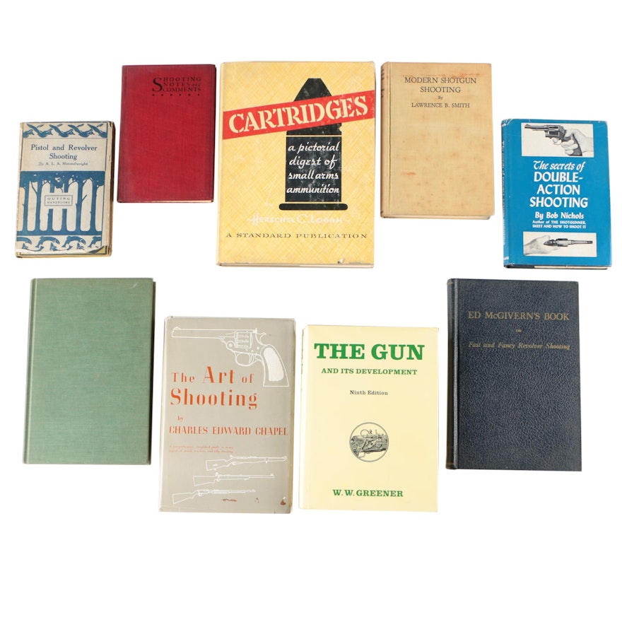 Firearms Books including Signed "The Secrets of Double-Action Shooting"