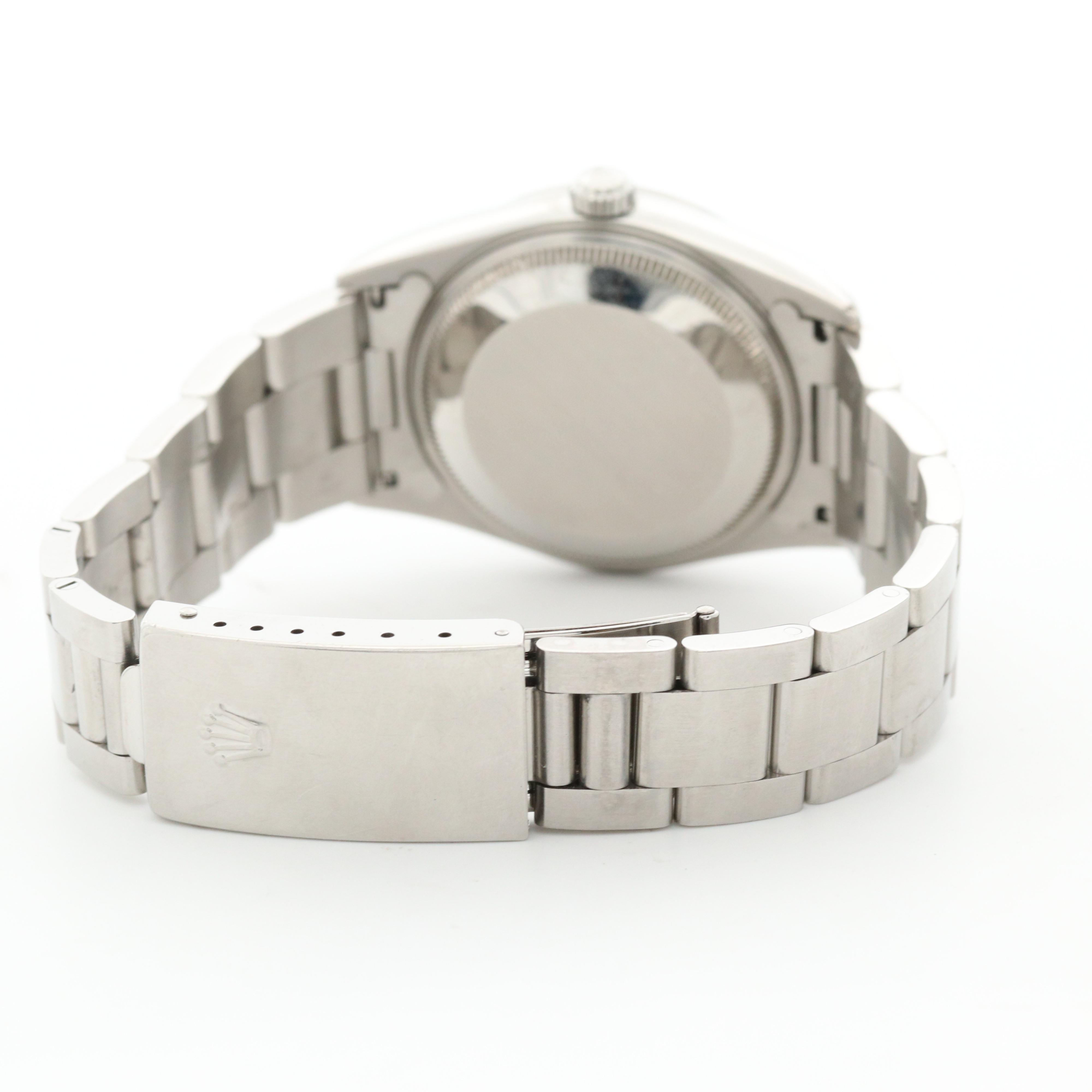 Rolex Oyster Perpetual Date Stainless Steel Automatic Watch, 2002