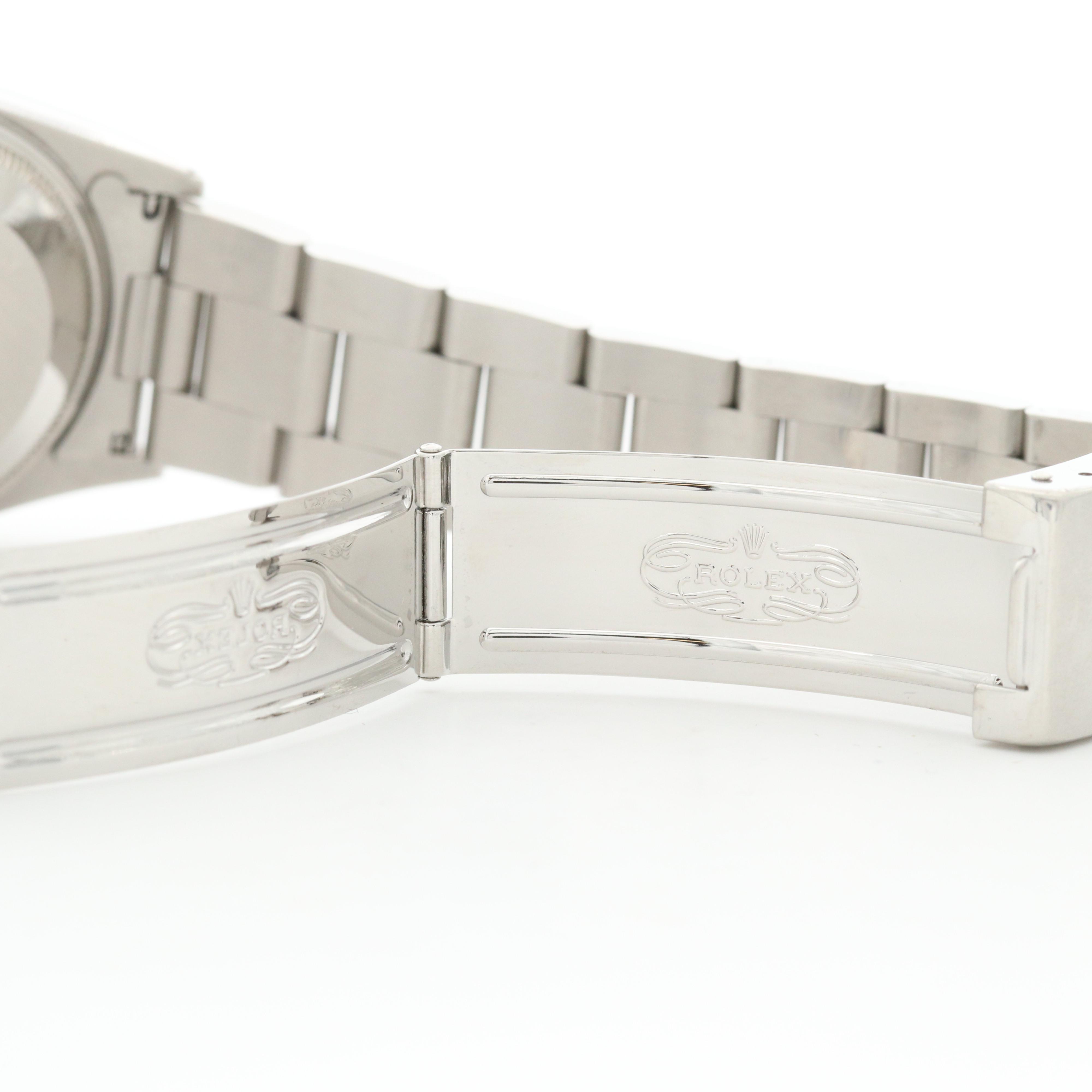 Rolex Oyster Perpetual Date Stainless Steel Automatic Watch, 2002