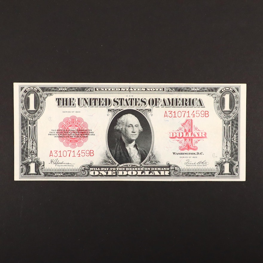 Series of 1923 U.S. $1 Legal Tender Note