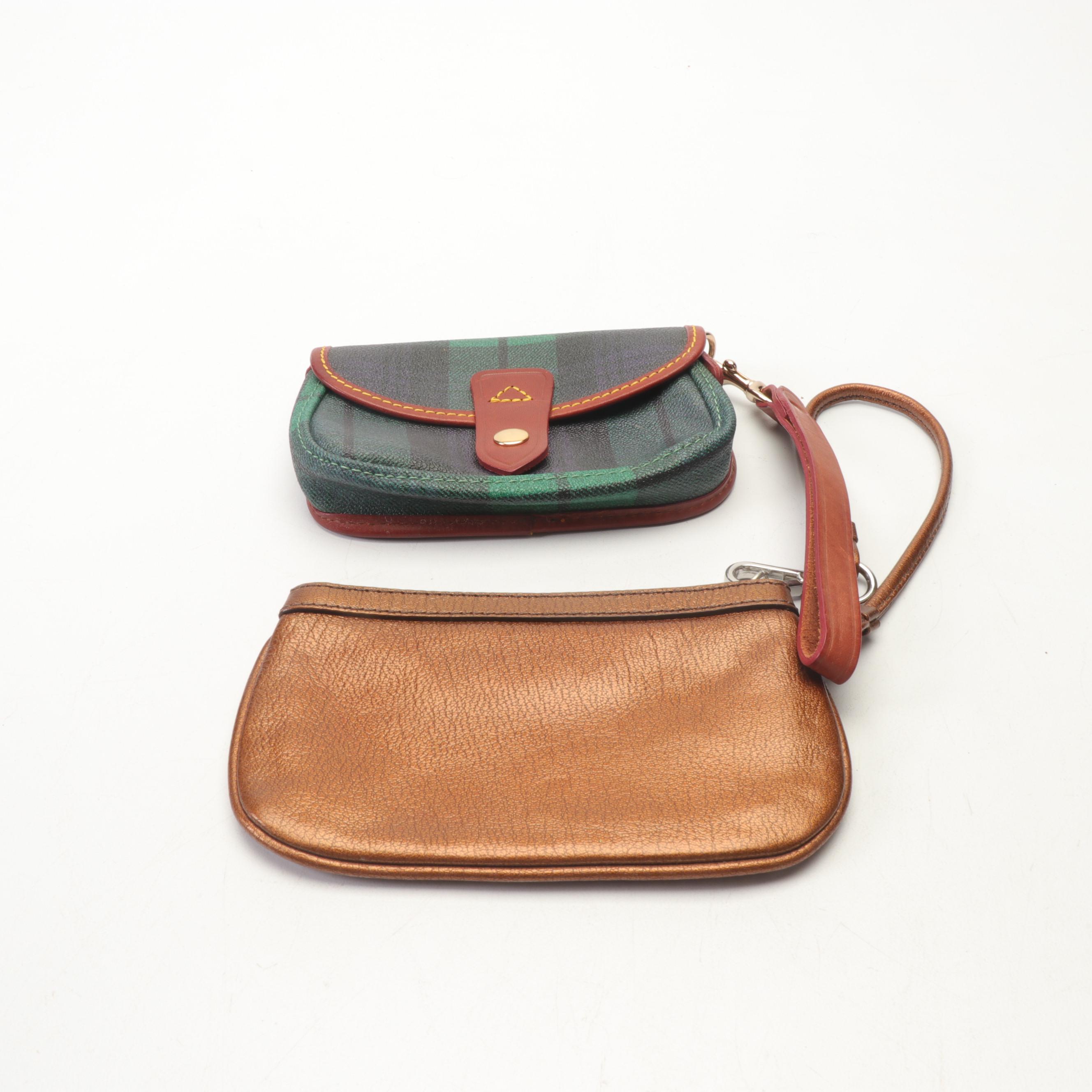 Longchamp Paris Le Pliage Tote with Dooney & Bourke and Calvin Klein Wristlets