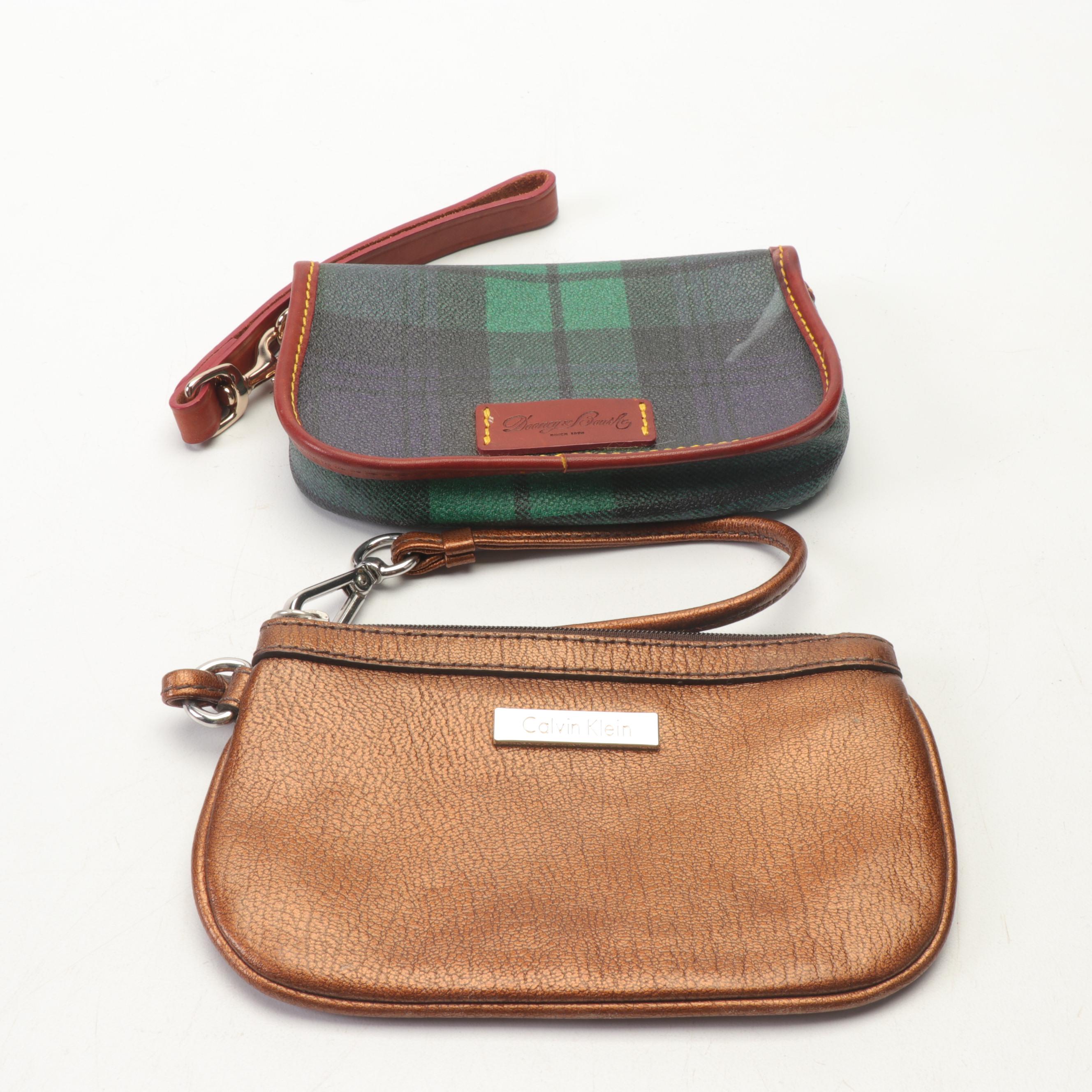 Longchamp Paris Le Pliage Tote with Dooney & Bourke and Calvin Klein Wristlets