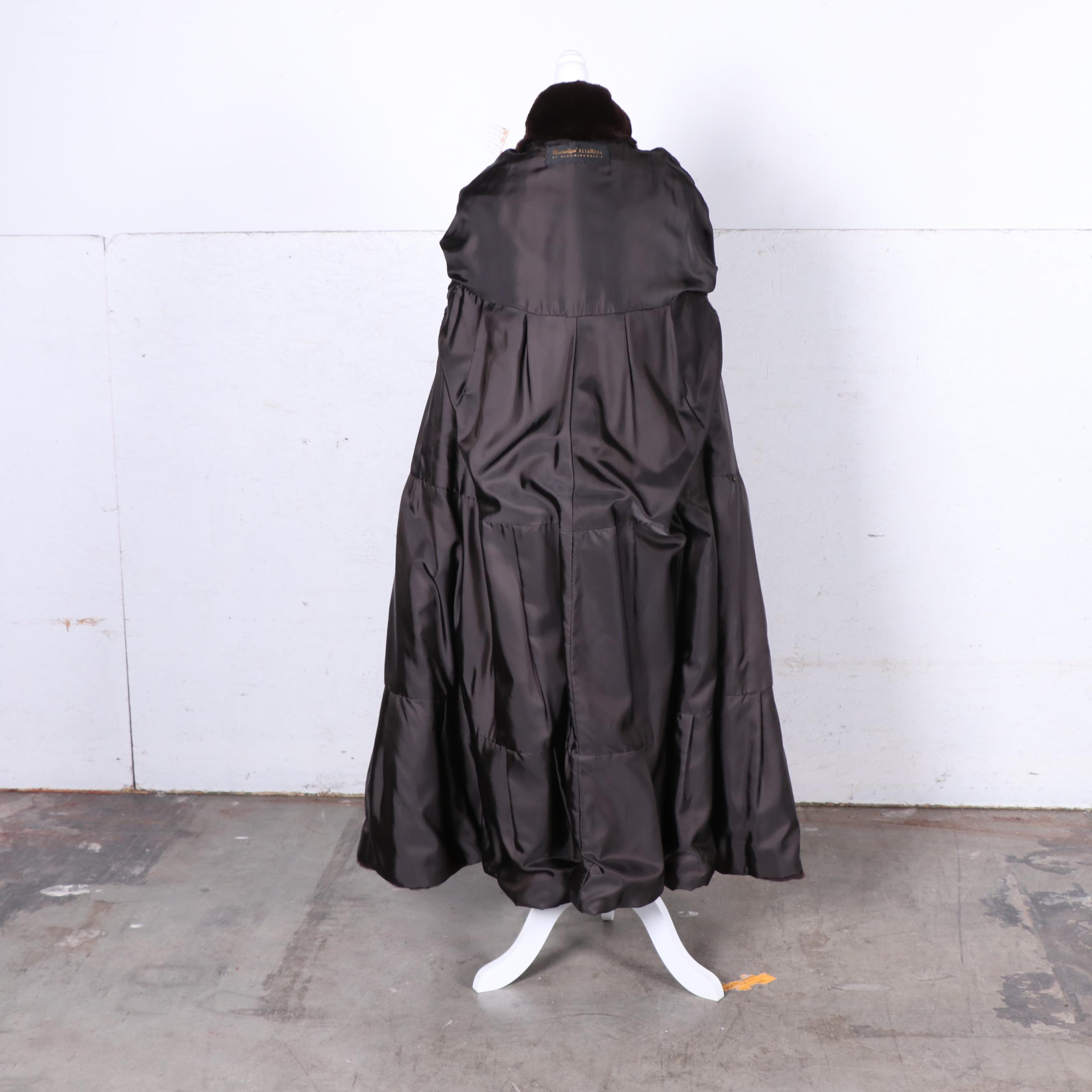 Maximilian Alta Moda at Bloomingdale's Dyed and Sheared Beaver Fur Coat