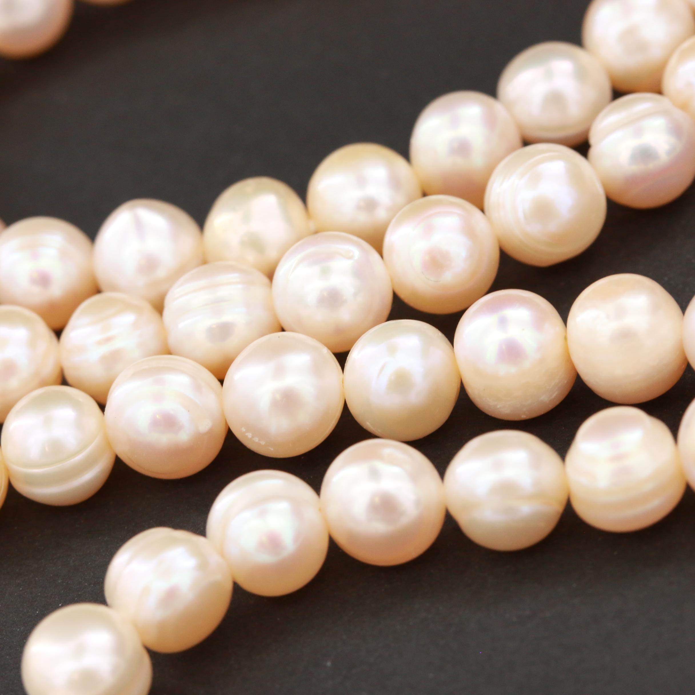Cultured Pearl Strand Hand Knotted Endless Necklace