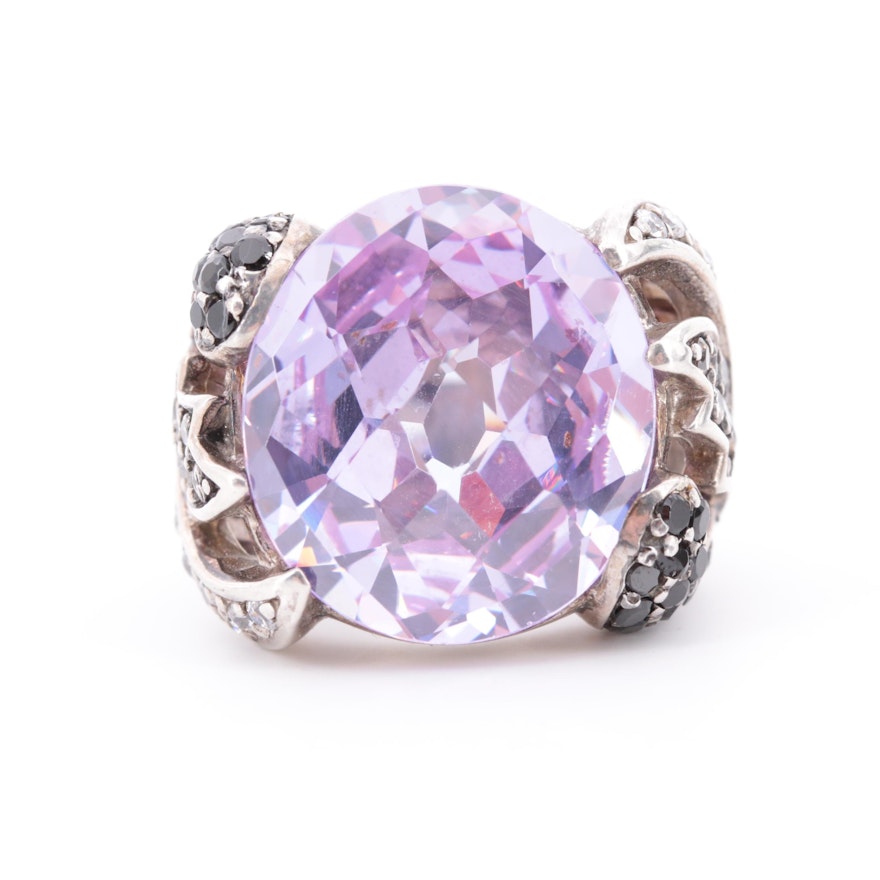 Sterling Silver Cubic Zirconia Ring