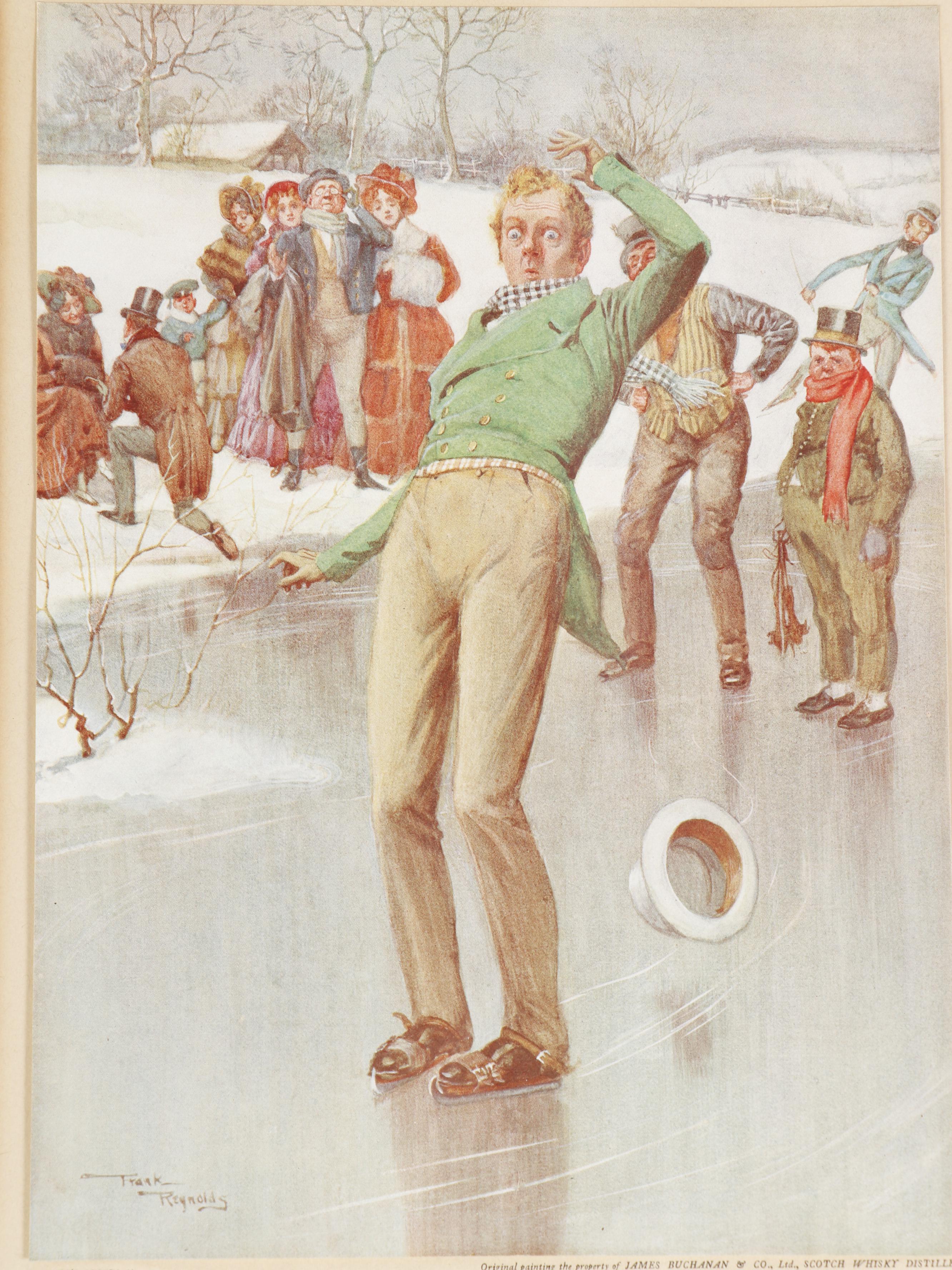 Frank Reynolds Dickens Series Offset Lithographs