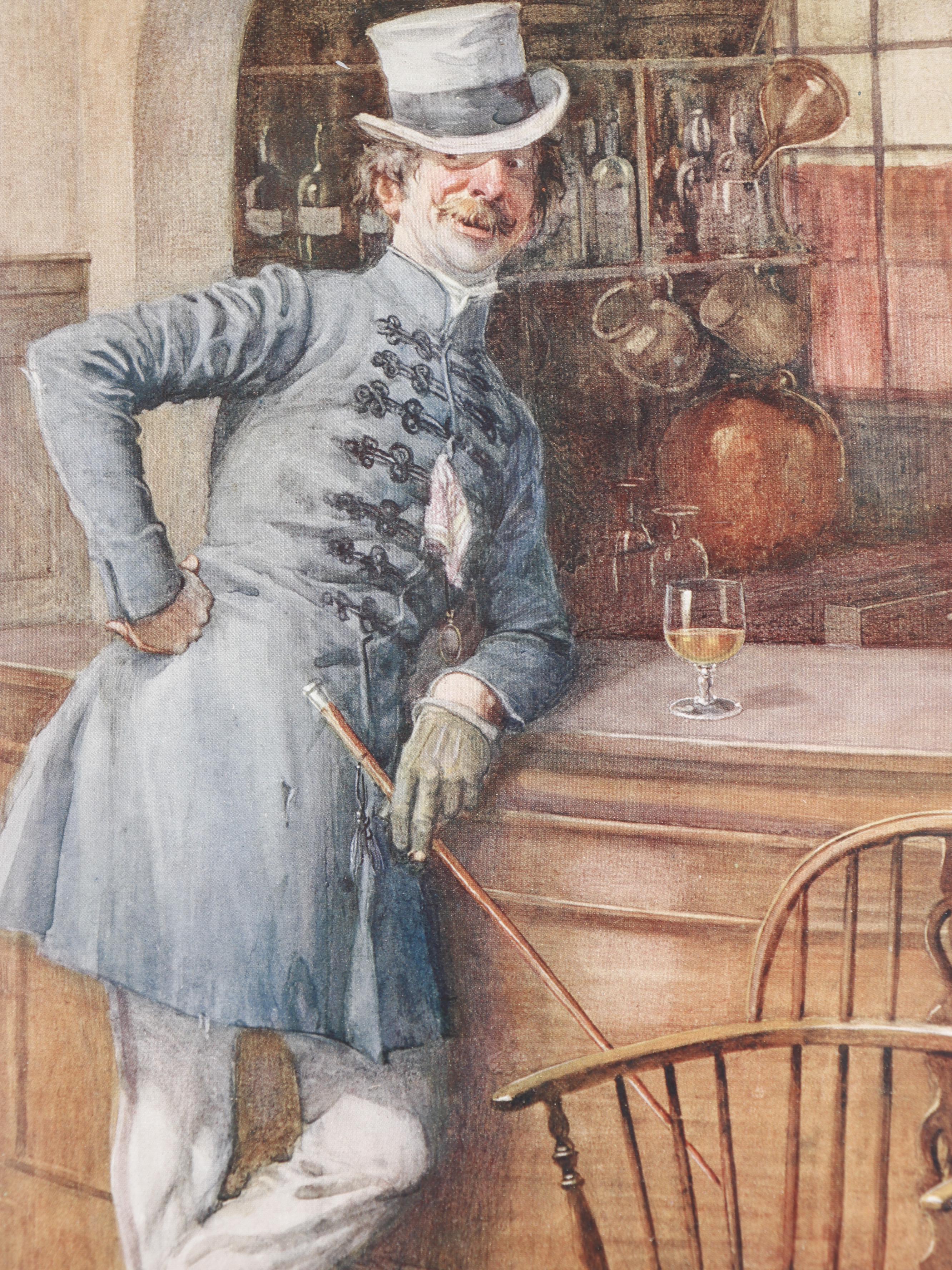 Frank Reynolds Dickens Series Offset Lithographs