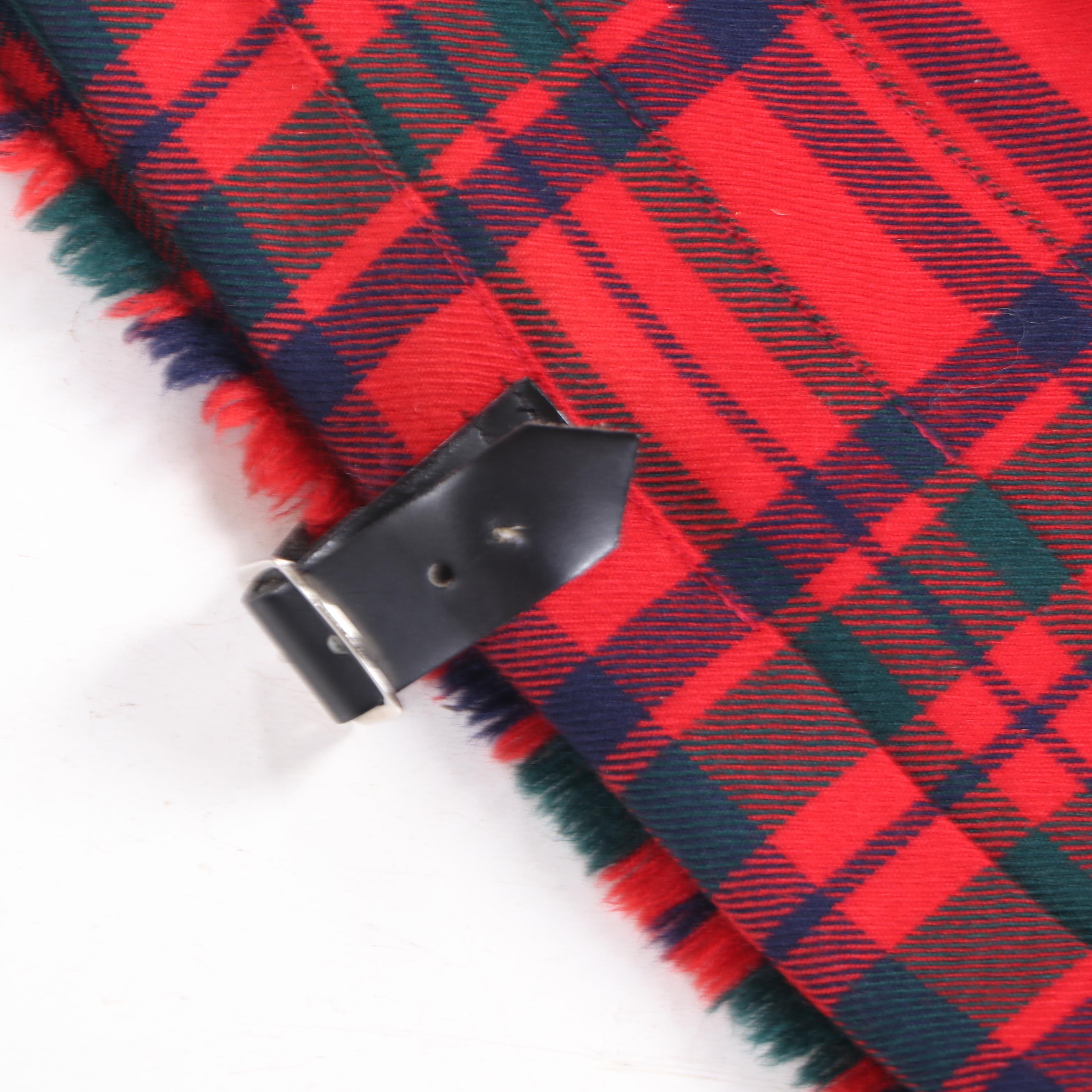Scottish Tartan Plaid Kilts with Ralph Lauren and Highland Home Industries