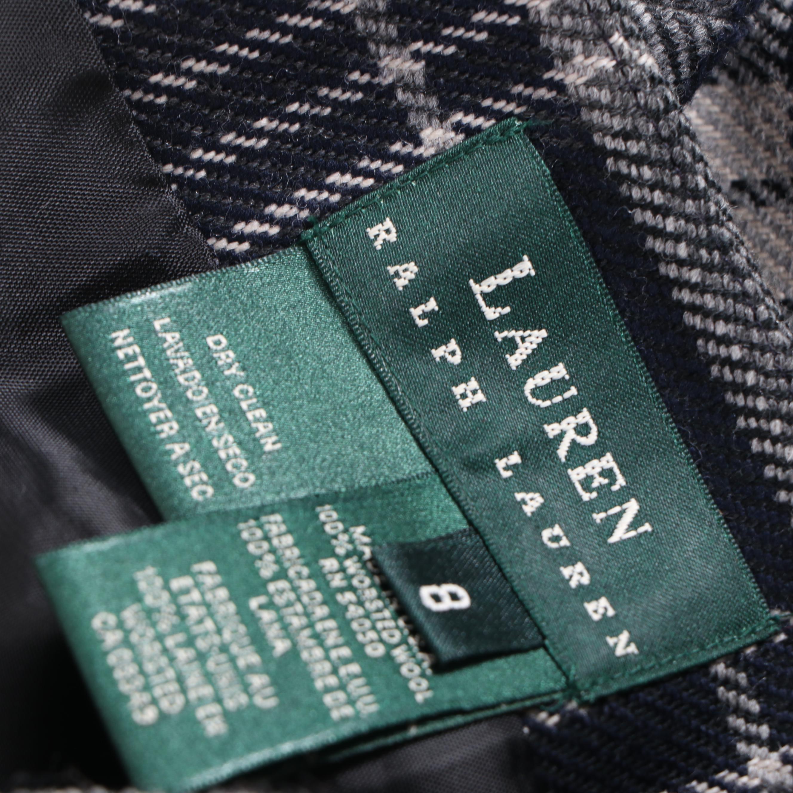 Scottish Tartan Plaid Kilts with Ralph Lauren and Highland Home Industries