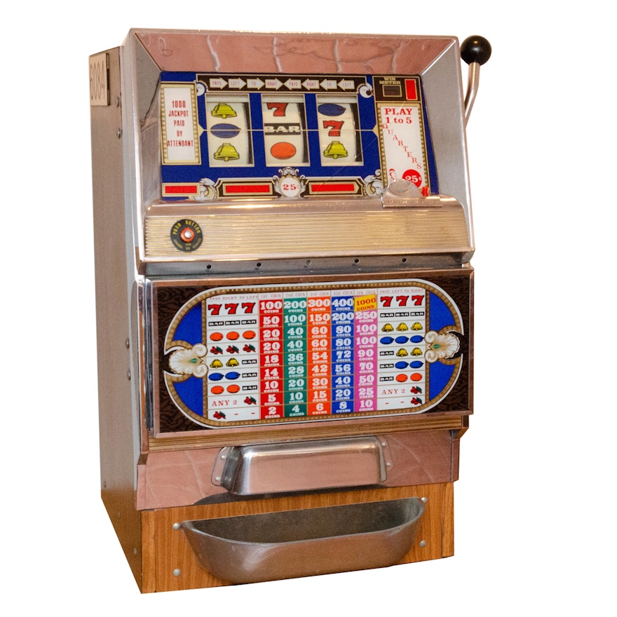 Bally Tabletop Slot Machine, Vintage