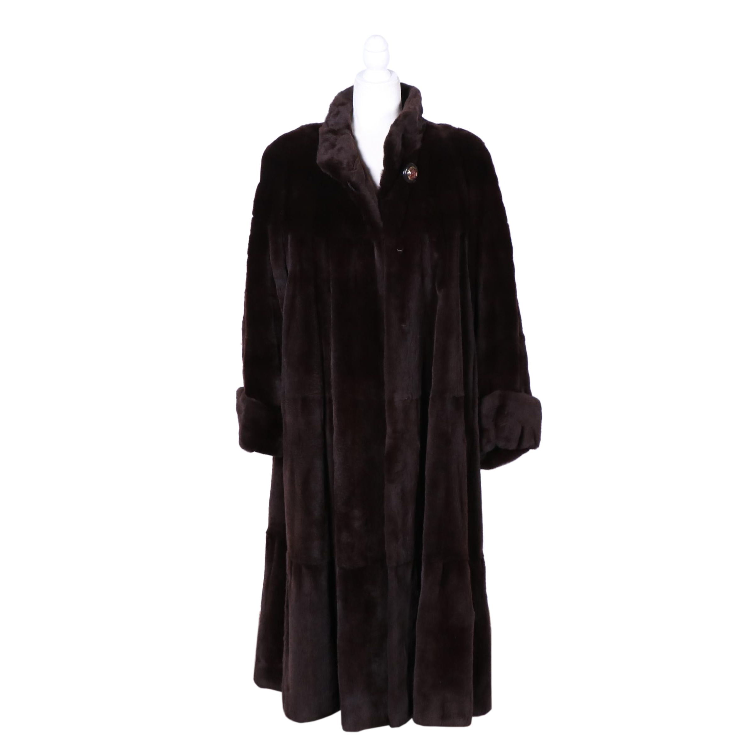 Maximilian Alta Moda at Bloomingdale's Dyed and Sheared Beaver Fur Coat