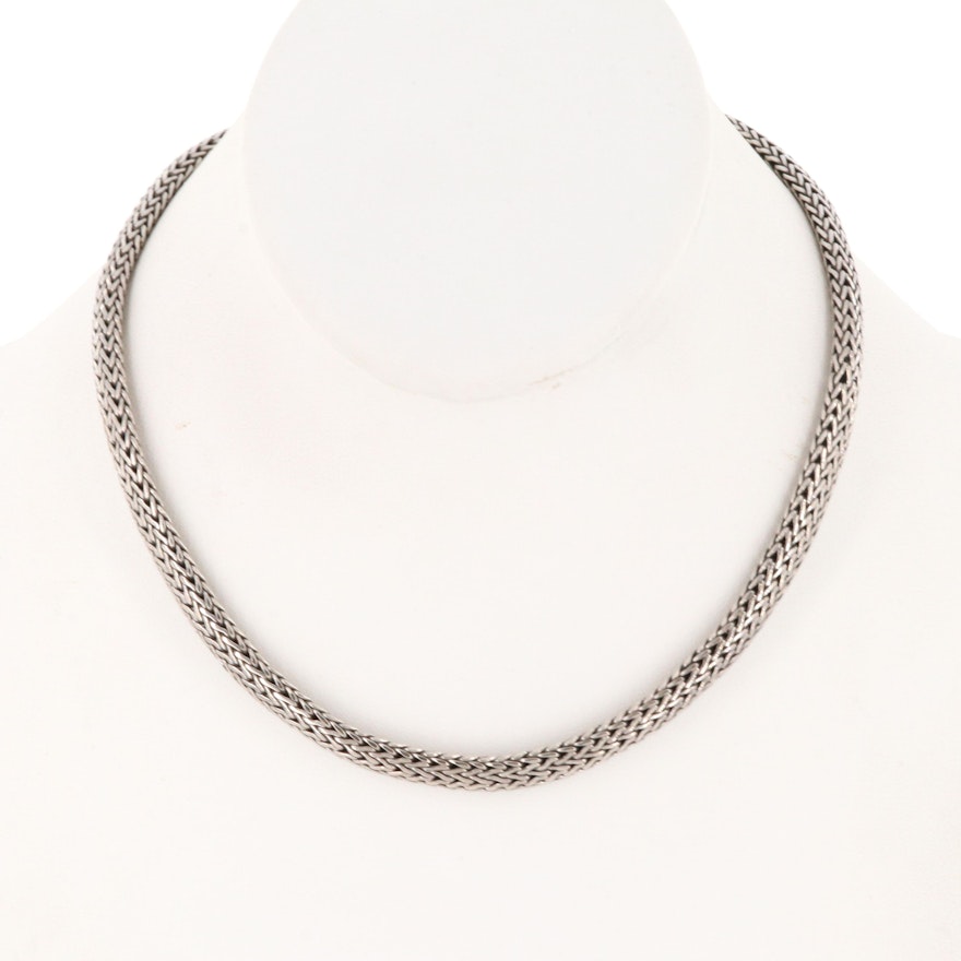 John Hardy Sterling Silver "Classic Chain" Necklace
