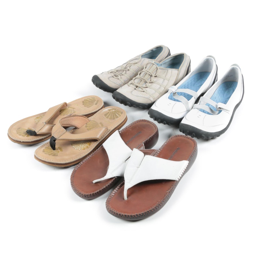 Women's Clarks, Privo and Naturalizer Sandals and Sneakers