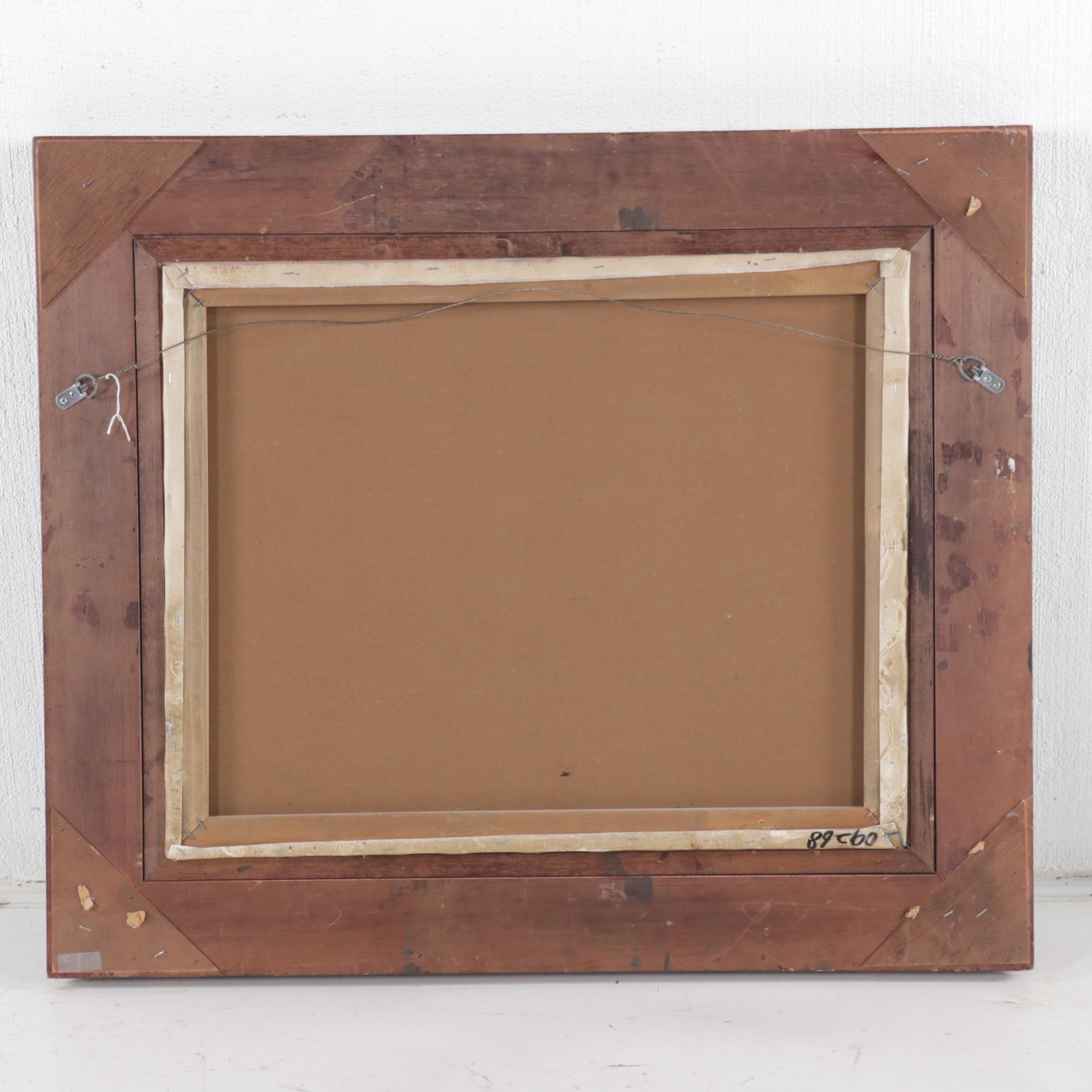 Sam Hunt Oil Painting of Elephants