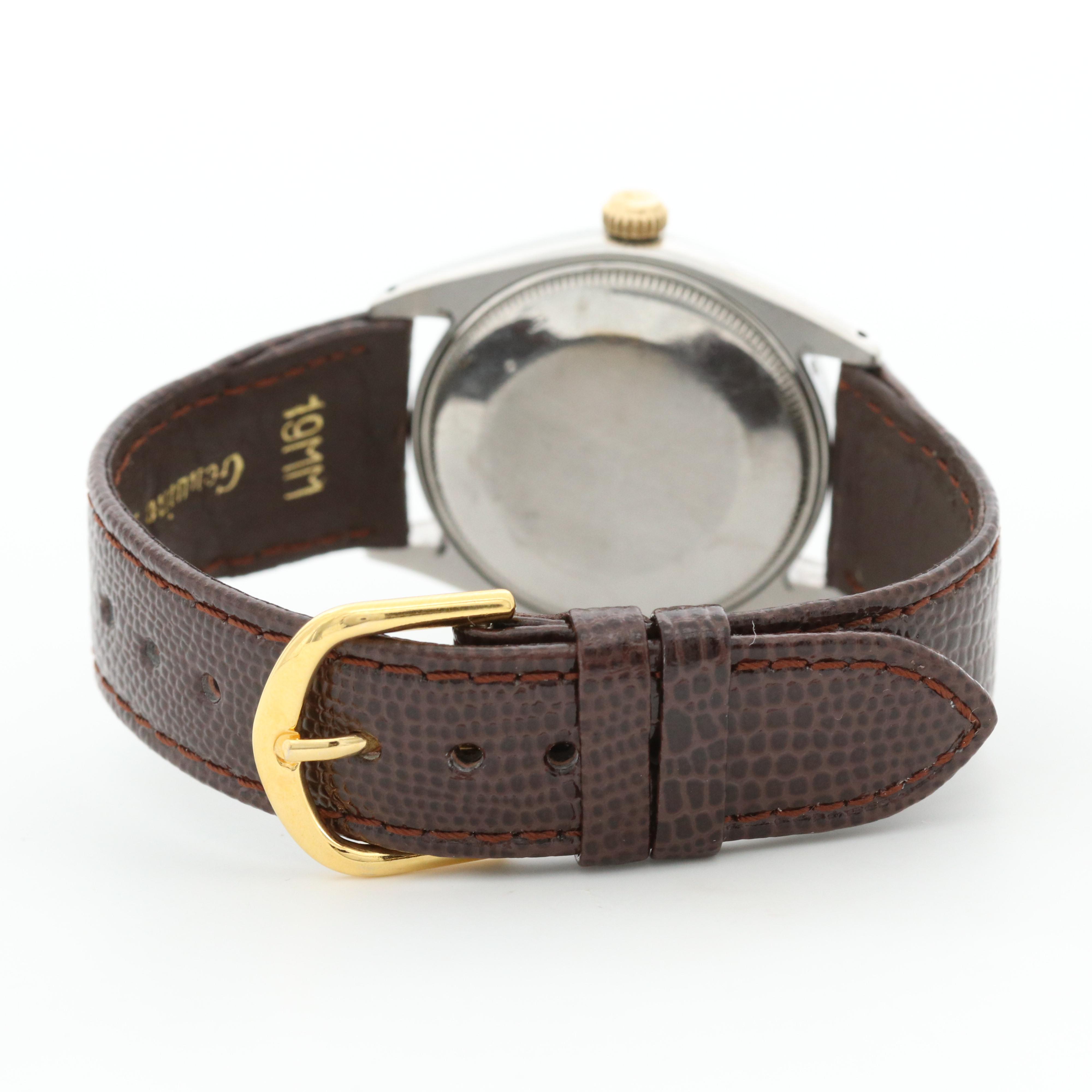 Vintage Rolex Oyster Perpetual 14K Gold and Stainless Steel Automatic Watch