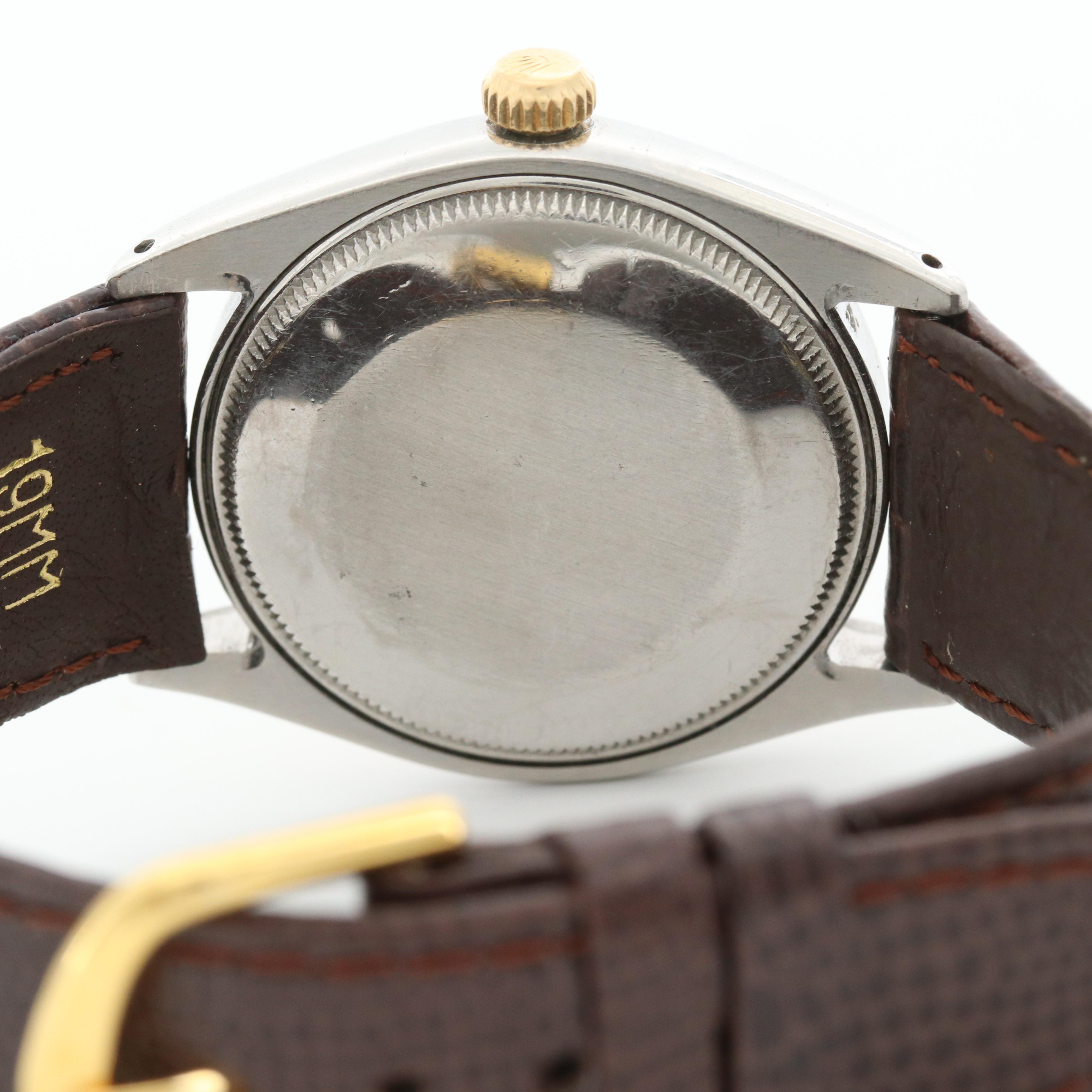 Vintage Rolex Oyster Perpetual 14K Gold and Stainless Steel Automatic Watch