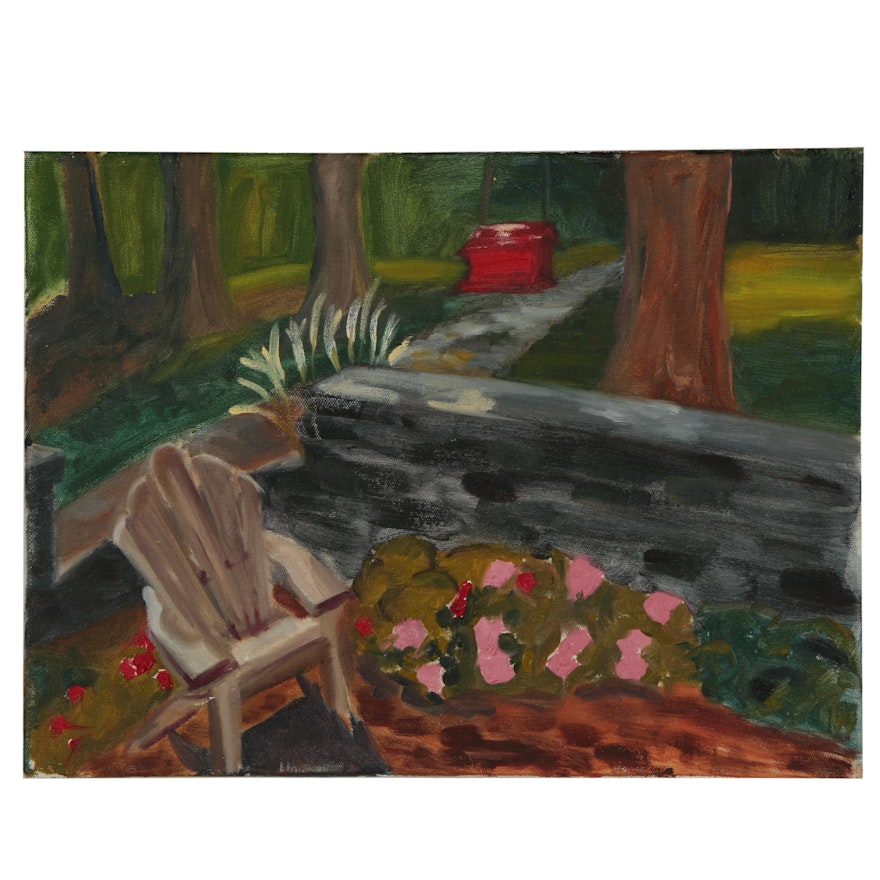 Rebecca Sharfman Landscape Oil Painting