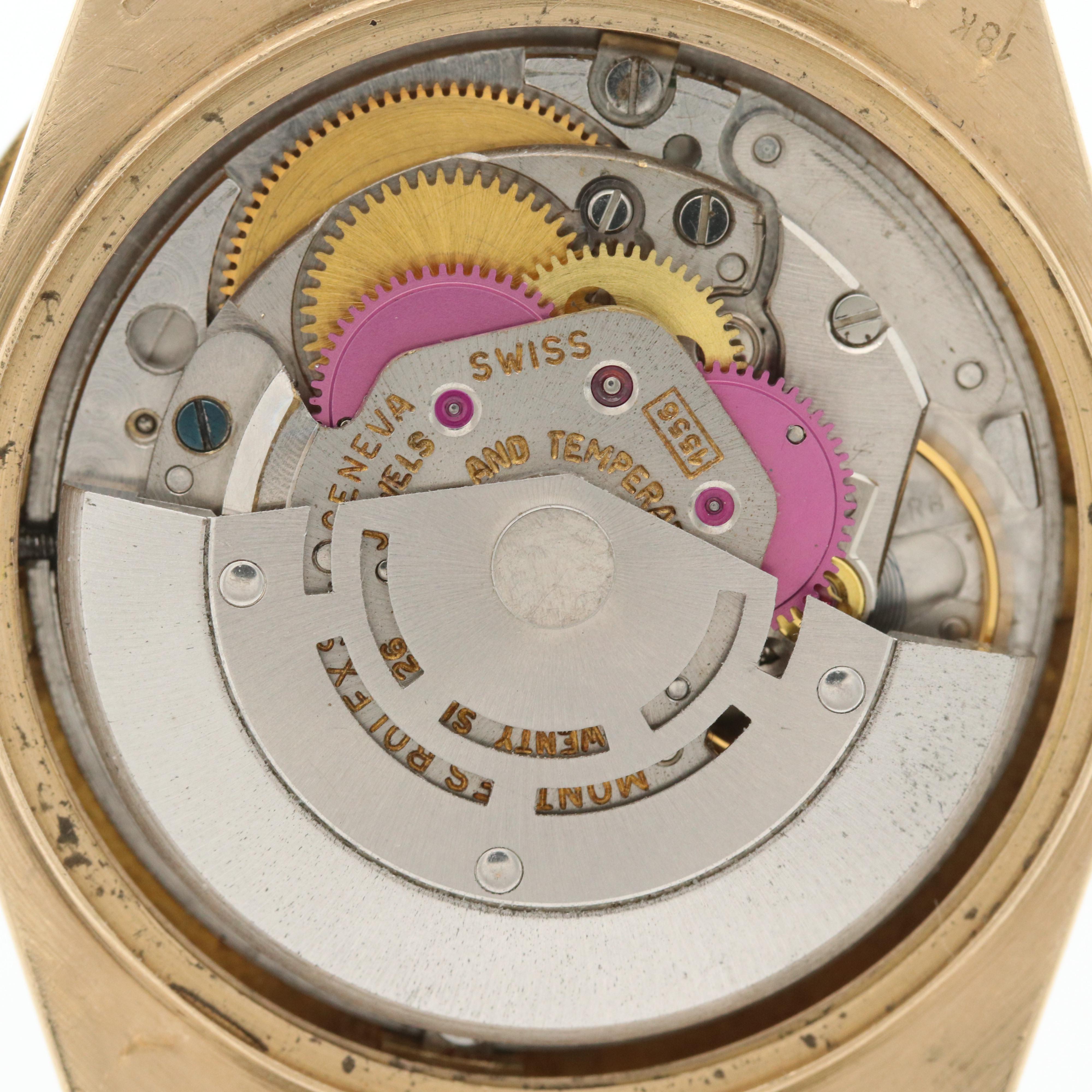 Rolex 3.00 CTW Diamond and 18K Gold Day-Date Automatic Watch