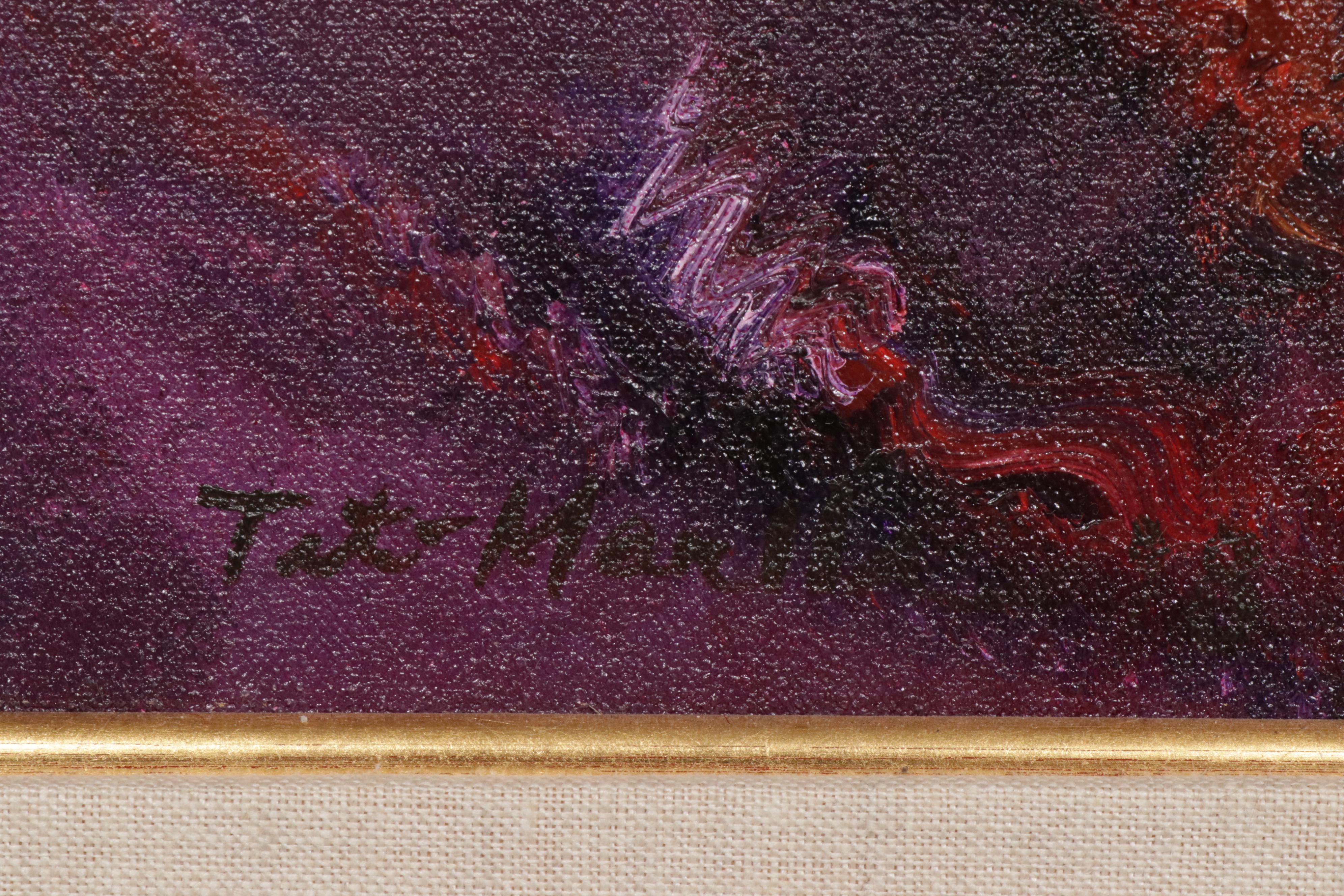 Teté Marella Acrylic and Oil Painting "Te Lo Diré de Espaldas"