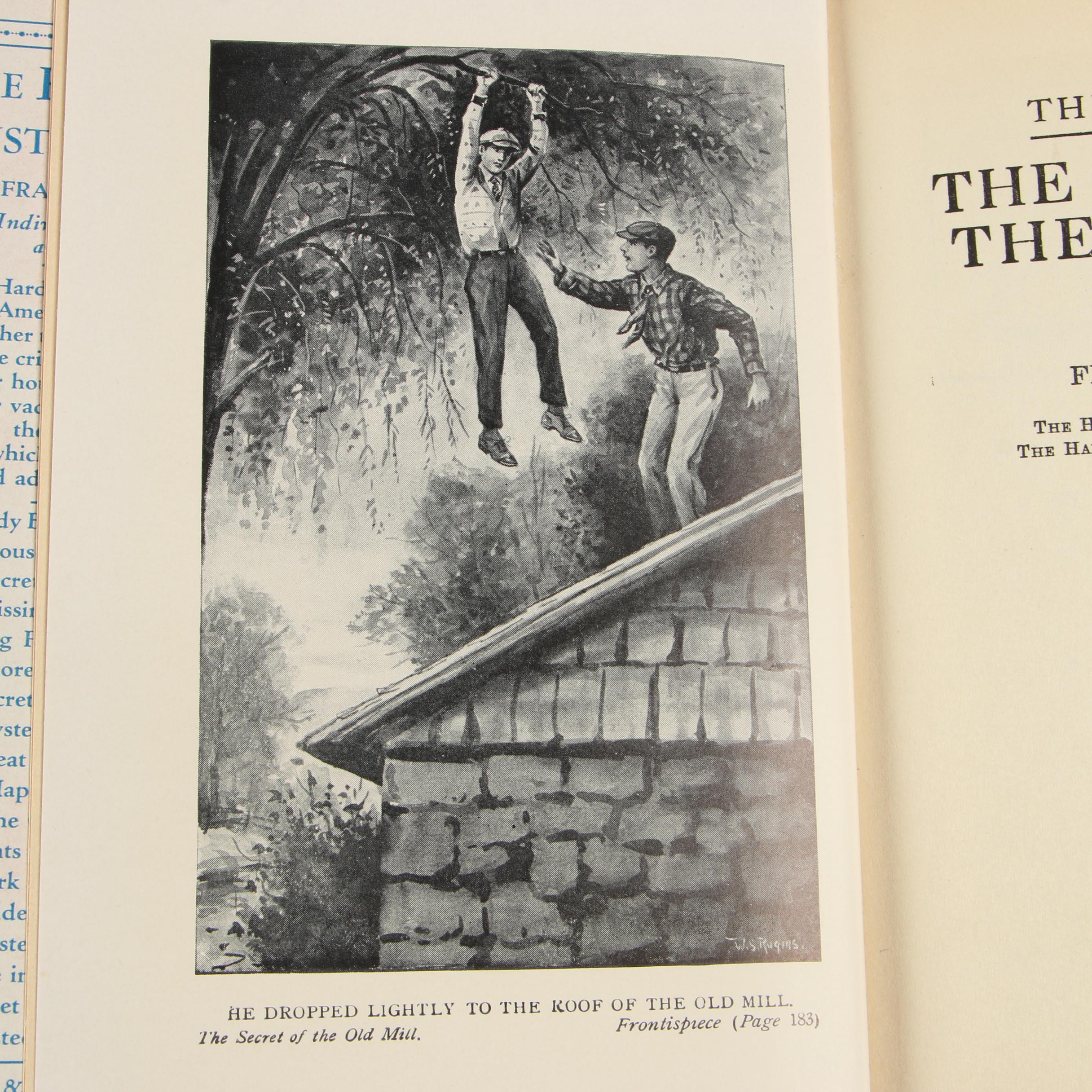 1950s "The Hardy Boys" Series by Franklin W. Dixon including "The Missing Chums"