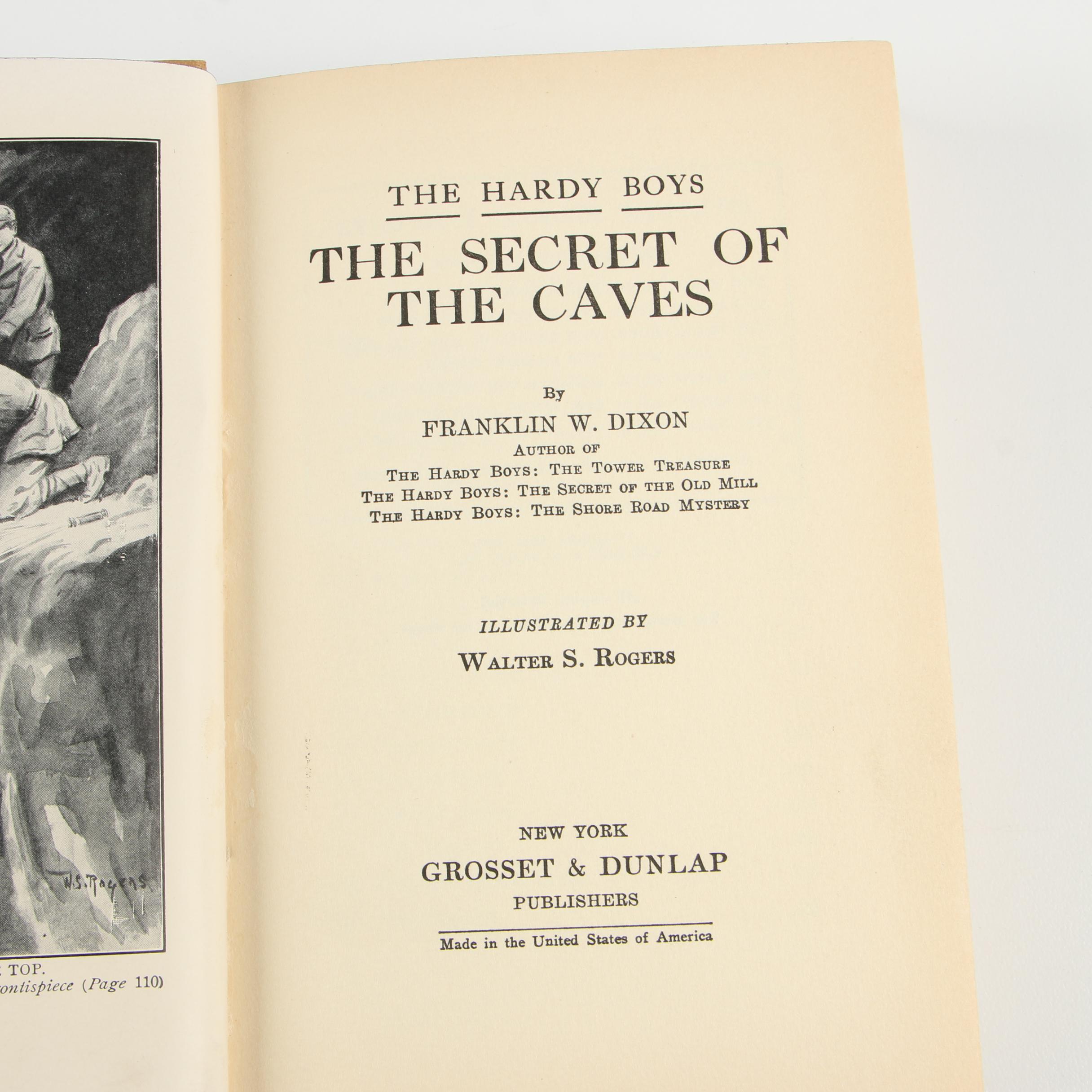 1950s "The Hardy Boys" Series by Franklin W. Dixon including "The Missing Chums"