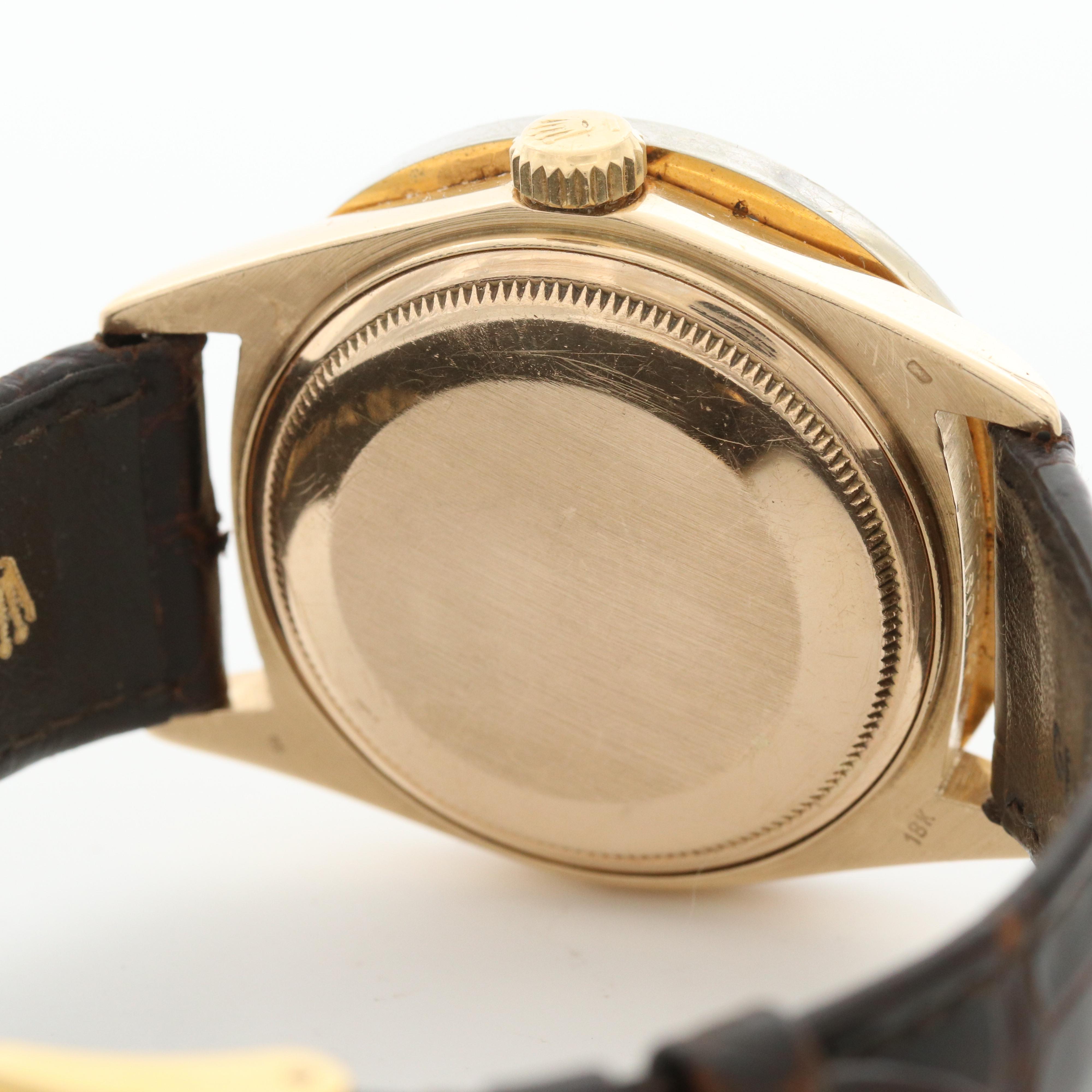 Rolex 3.00 CTW Diamond and 18K Gold Day-Date Automatic Watch