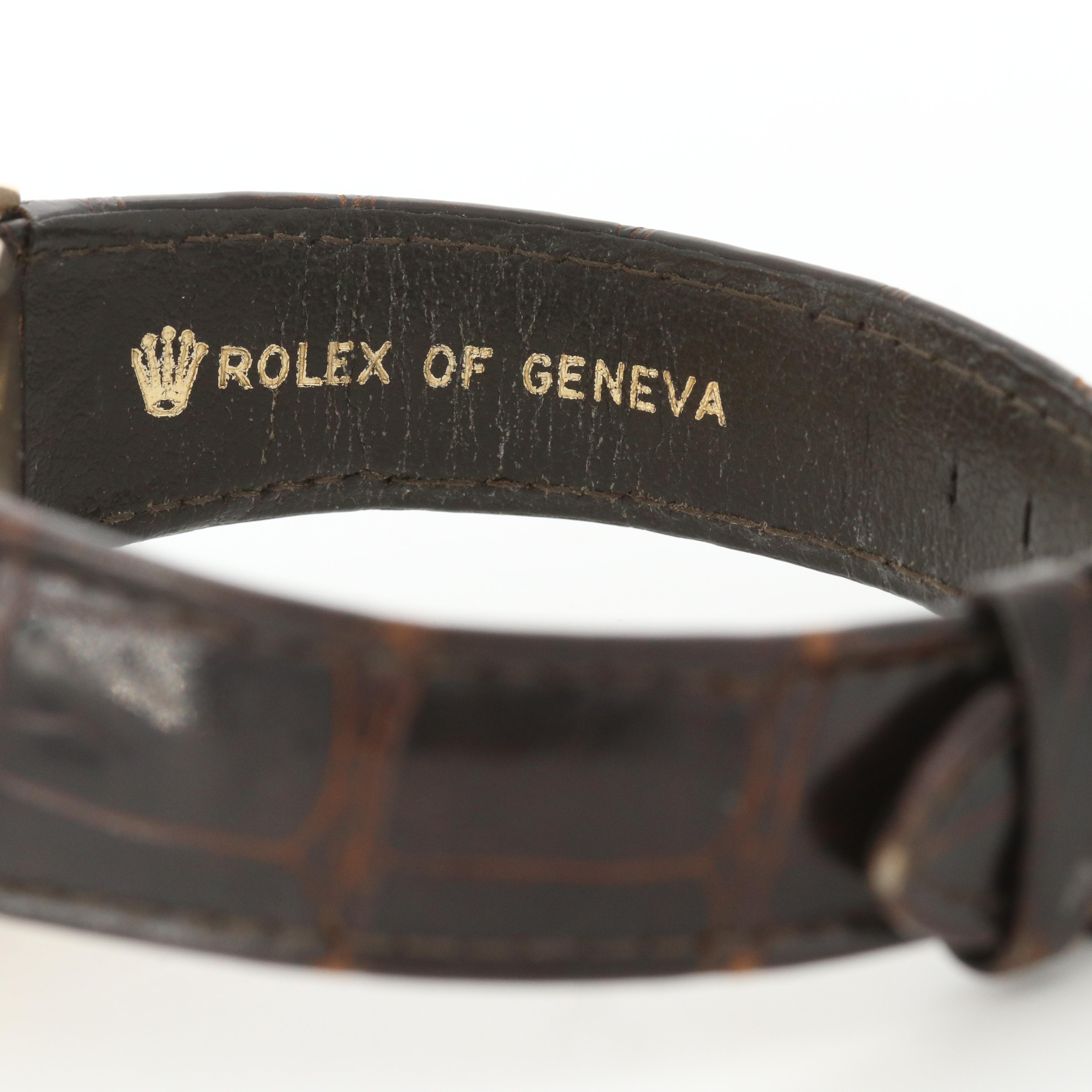 Rolex 3.00 CTW Diamond and 18K Gold Day-Date Automatic Watch