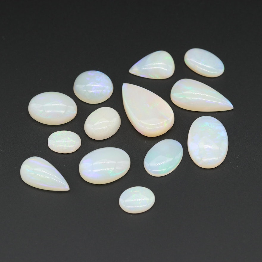 Loose 41.61 CTW Opal Gemstones