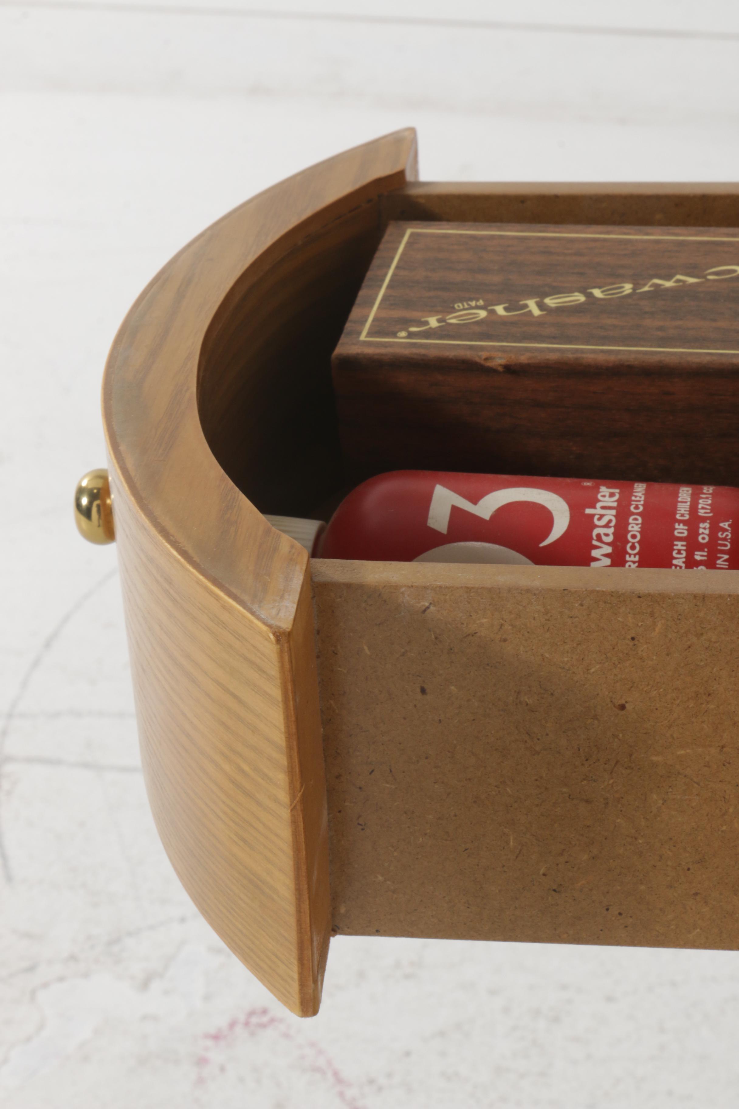 Philco Art Deco-Style Multimedia Player with Removable Stand, Late 20th Century