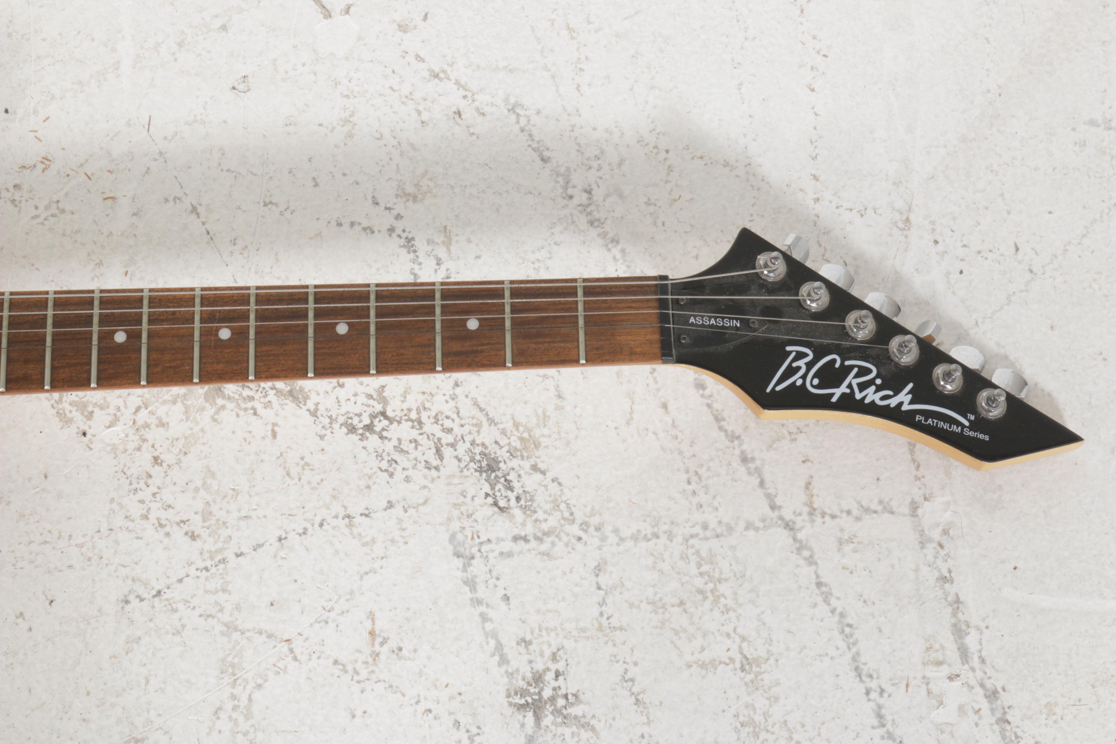 B.C. Rich Assassin Platinum Pro Series "Jersey Red" Electric Guitar