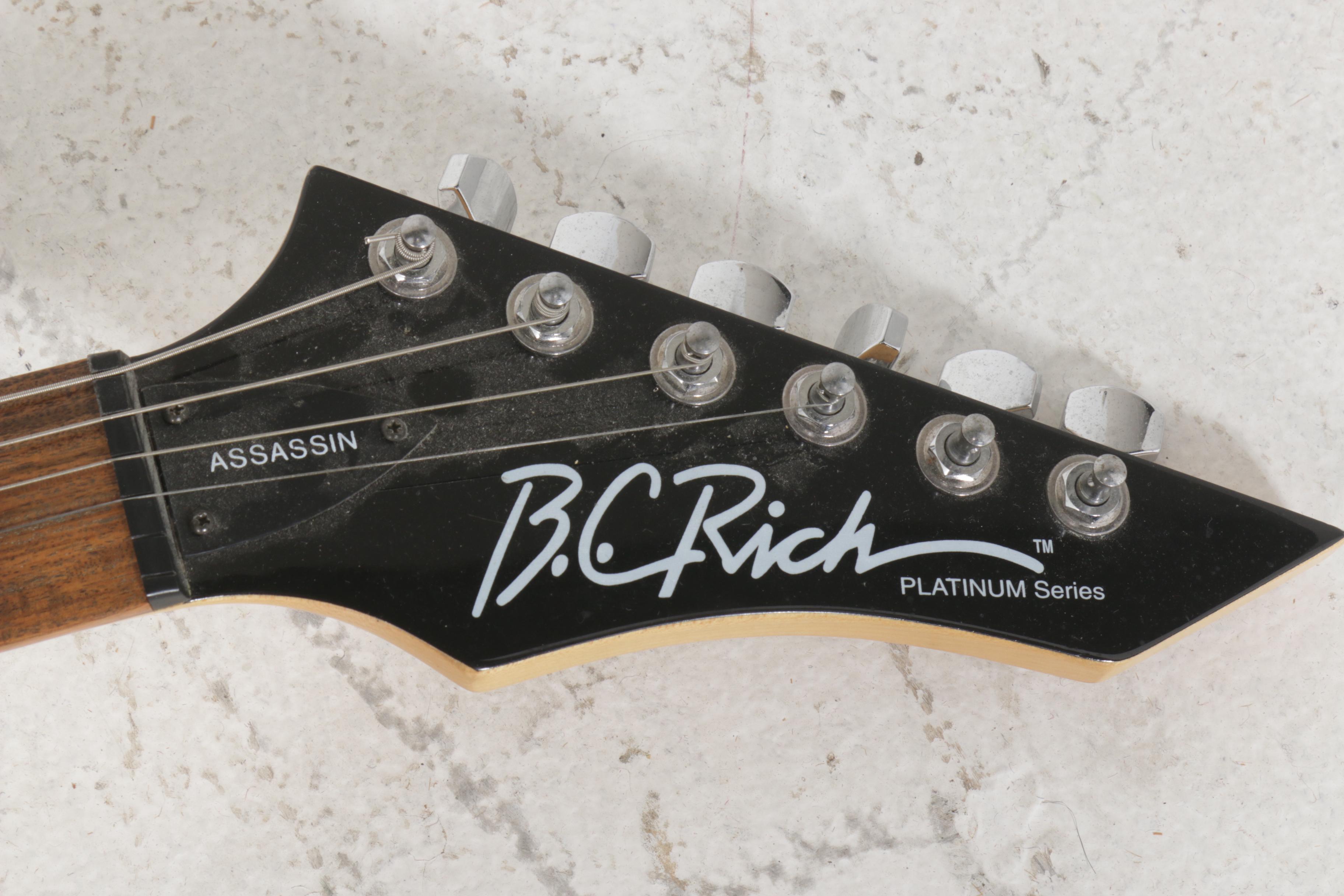 B.C. Rich Assassin Platinum Pro Series "Jersey Red" Electric Guitar