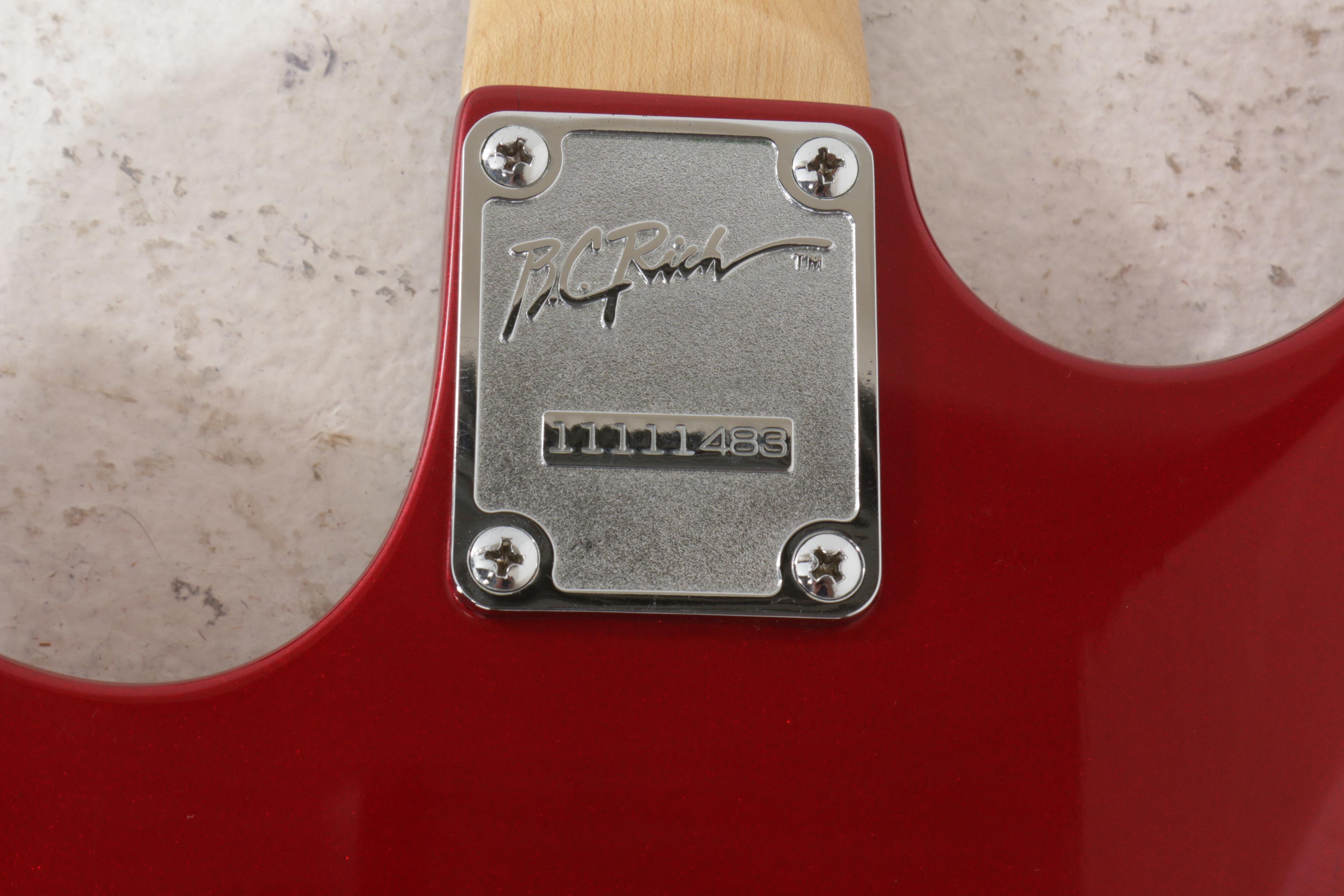 B.C. Rich Assassin Platinum Pro Series "Jersey Red" Electric Guitar