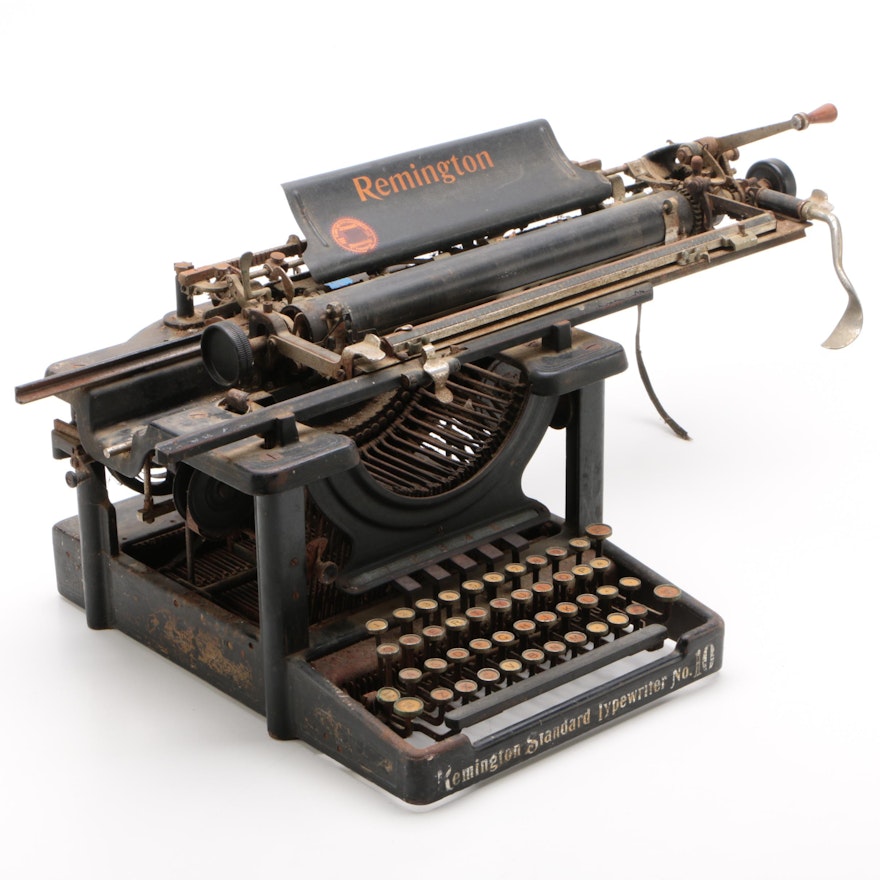 Remington Standard Typewriter No. 10, Circa 1910s