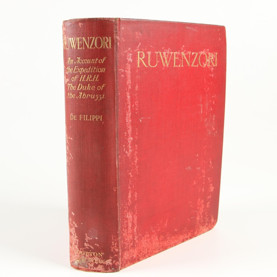 "Ruwenzori: An Account of the Expedition" by Filippo de Filippi, 1908