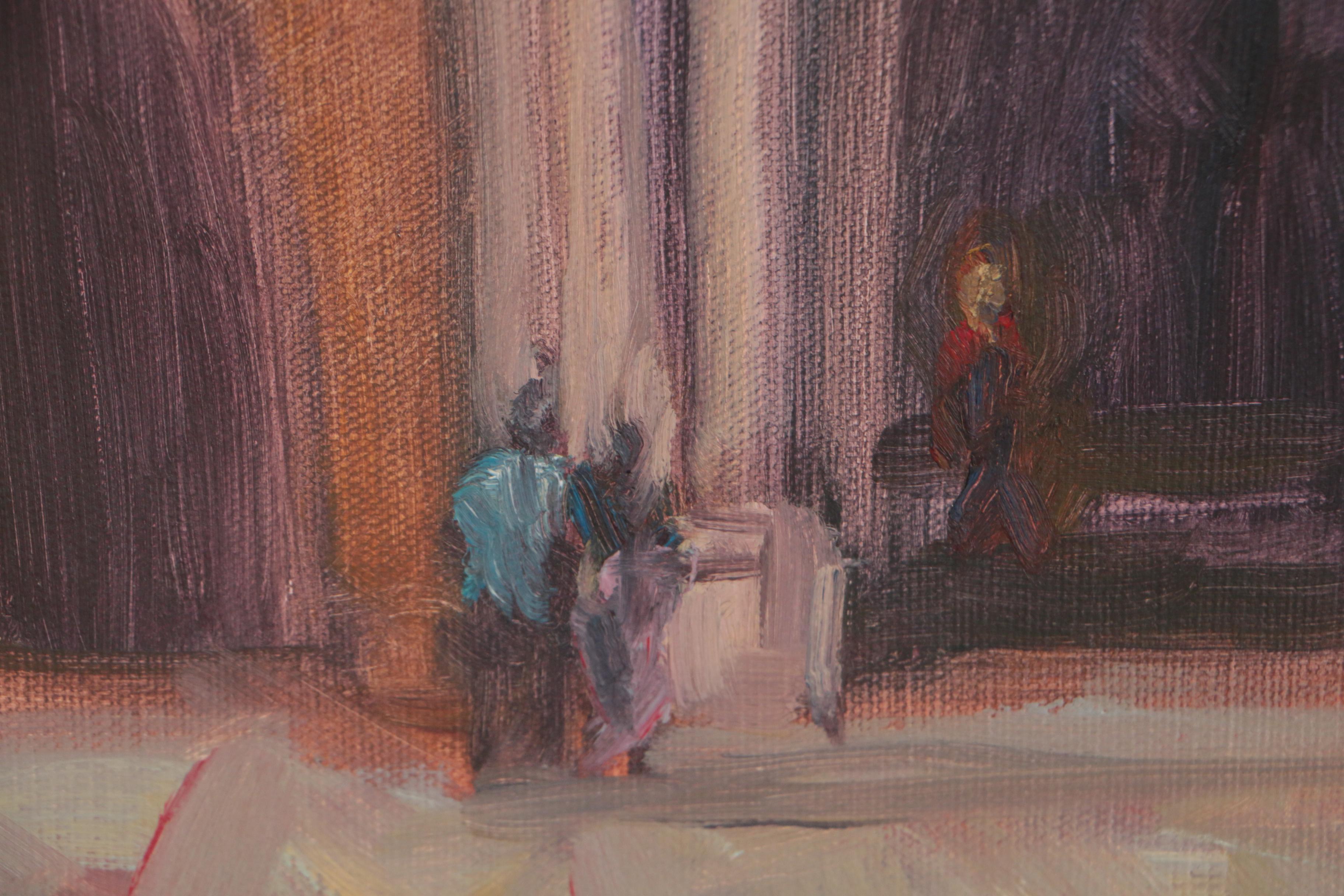 Gabriel Boray Oil Painting of Venetian Architectural Landscape