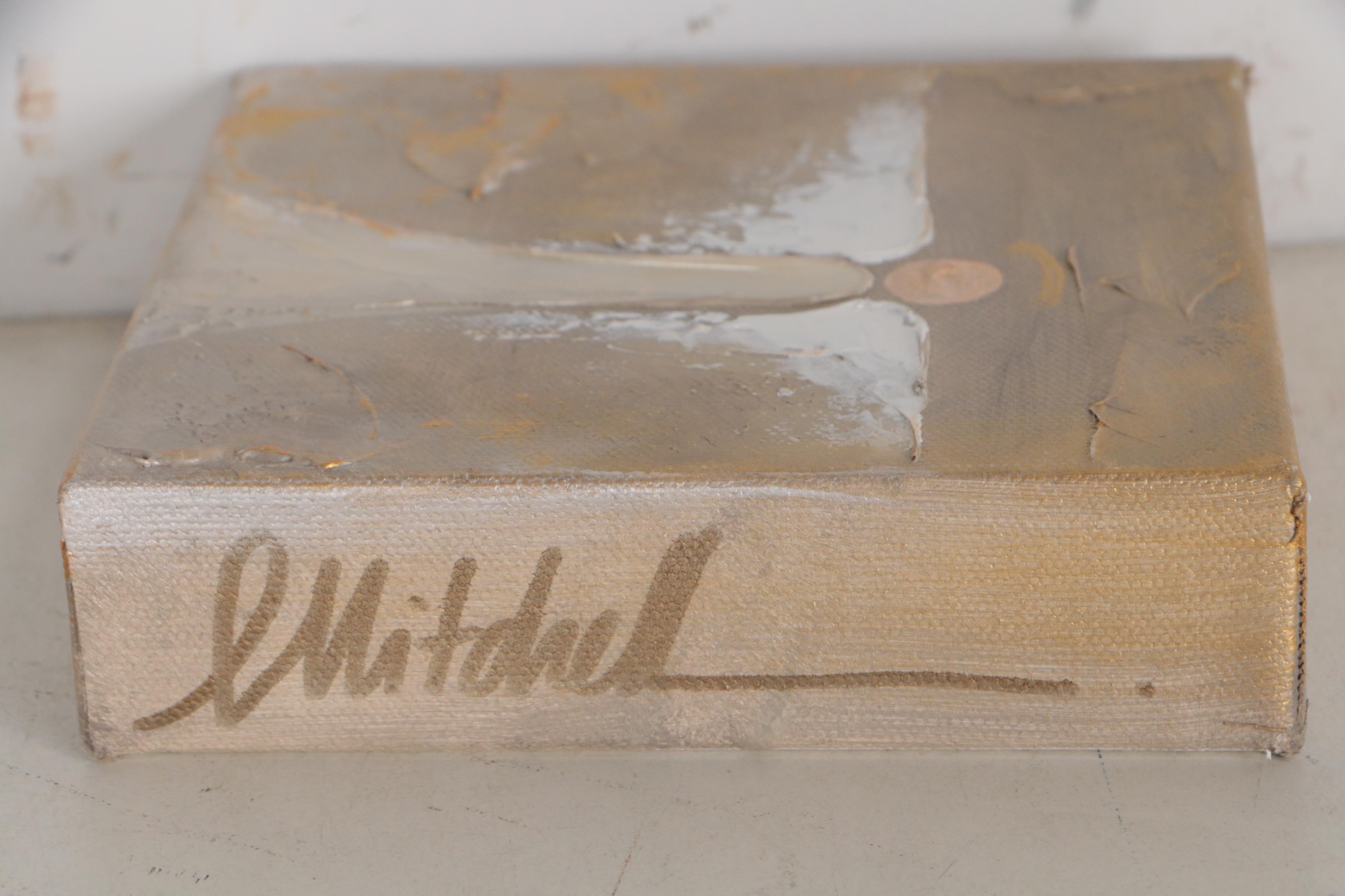 C. Mitchell Abstract Acrylic Painting of Angel