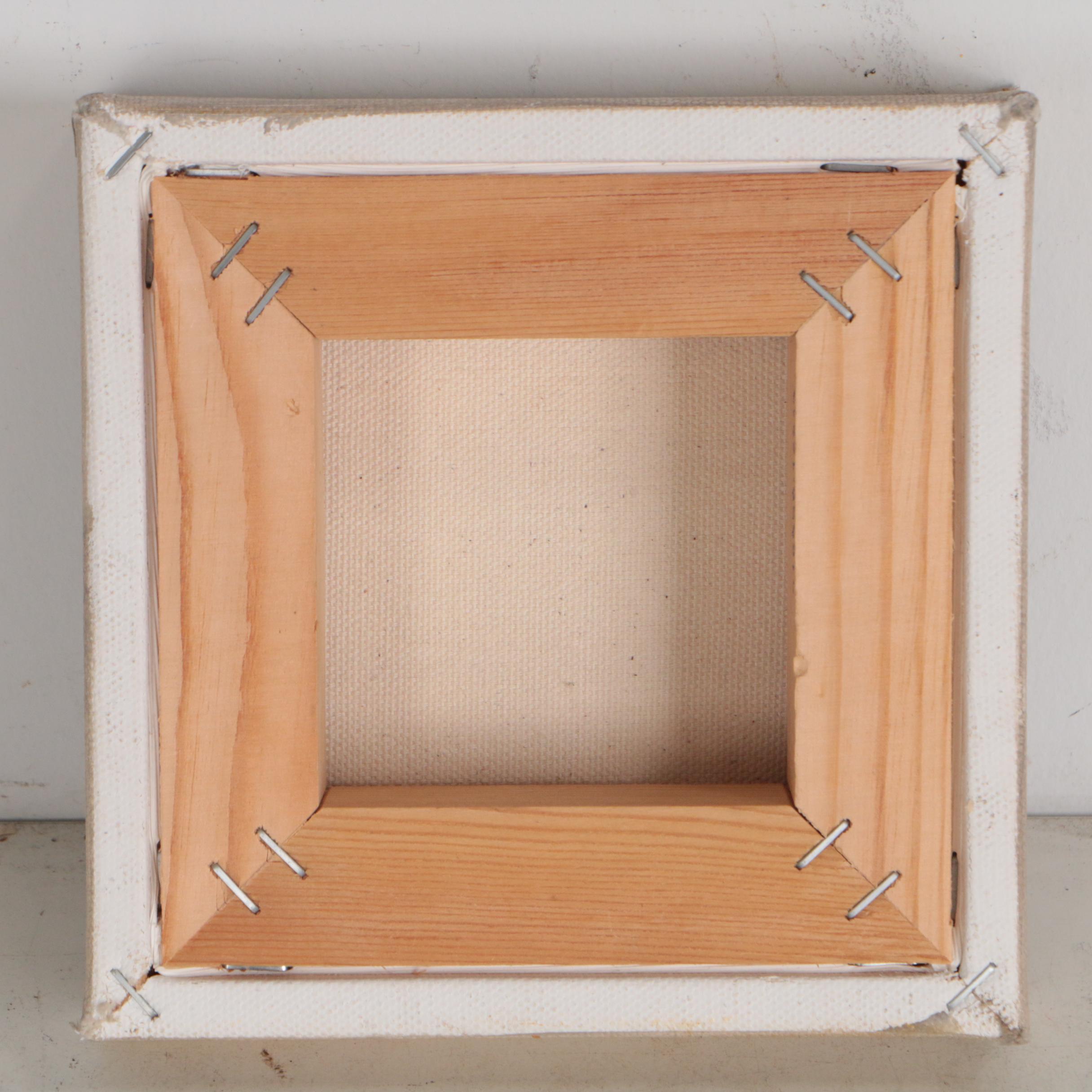 C. Mitchell Abstract Acrylic Painting of Angel