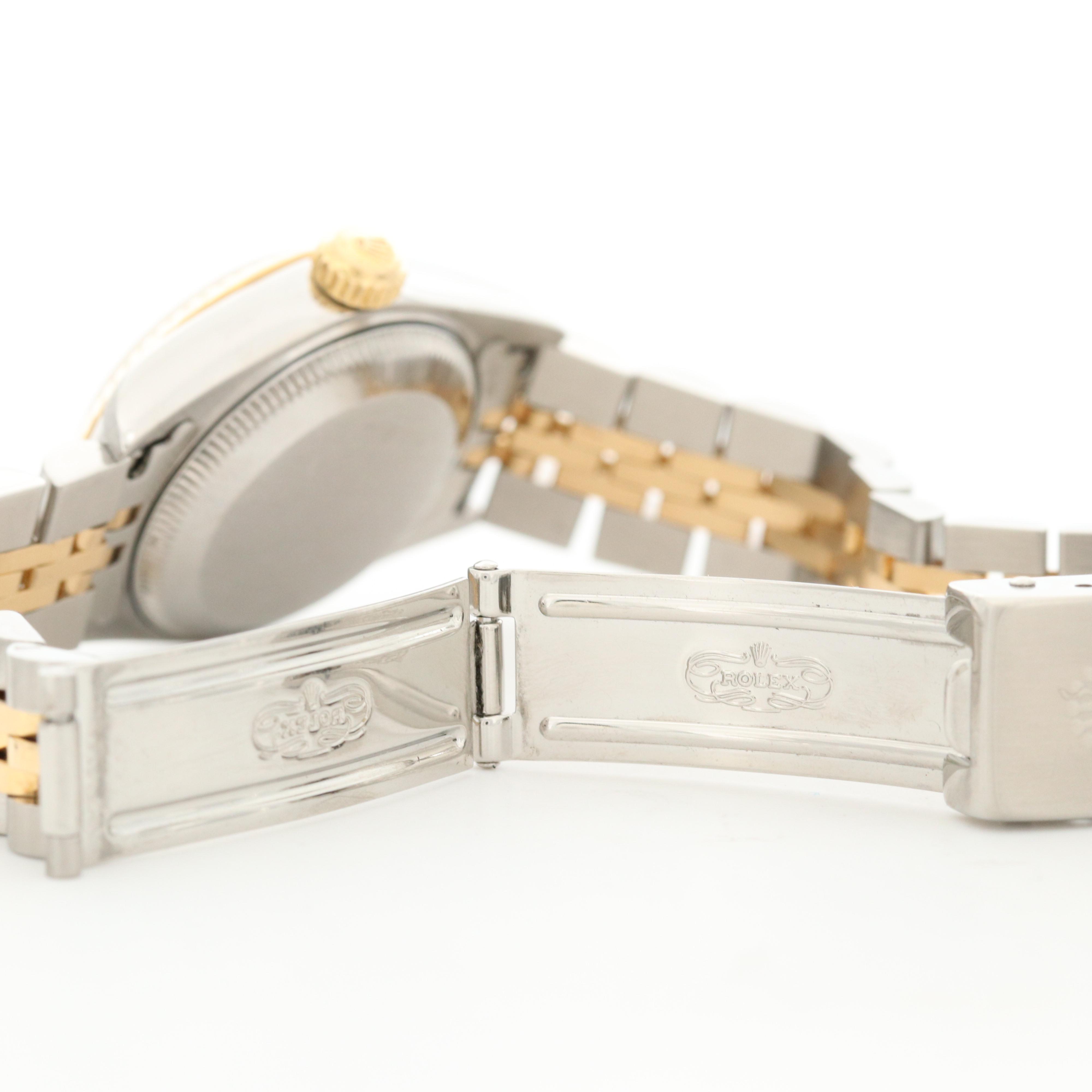 Rolex Datejust 18K Gold and Stainless Steel Automatic Watch