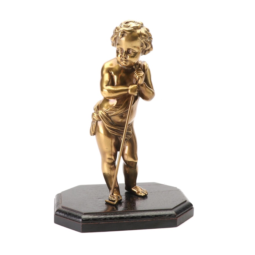 Child Shepherd Figurine