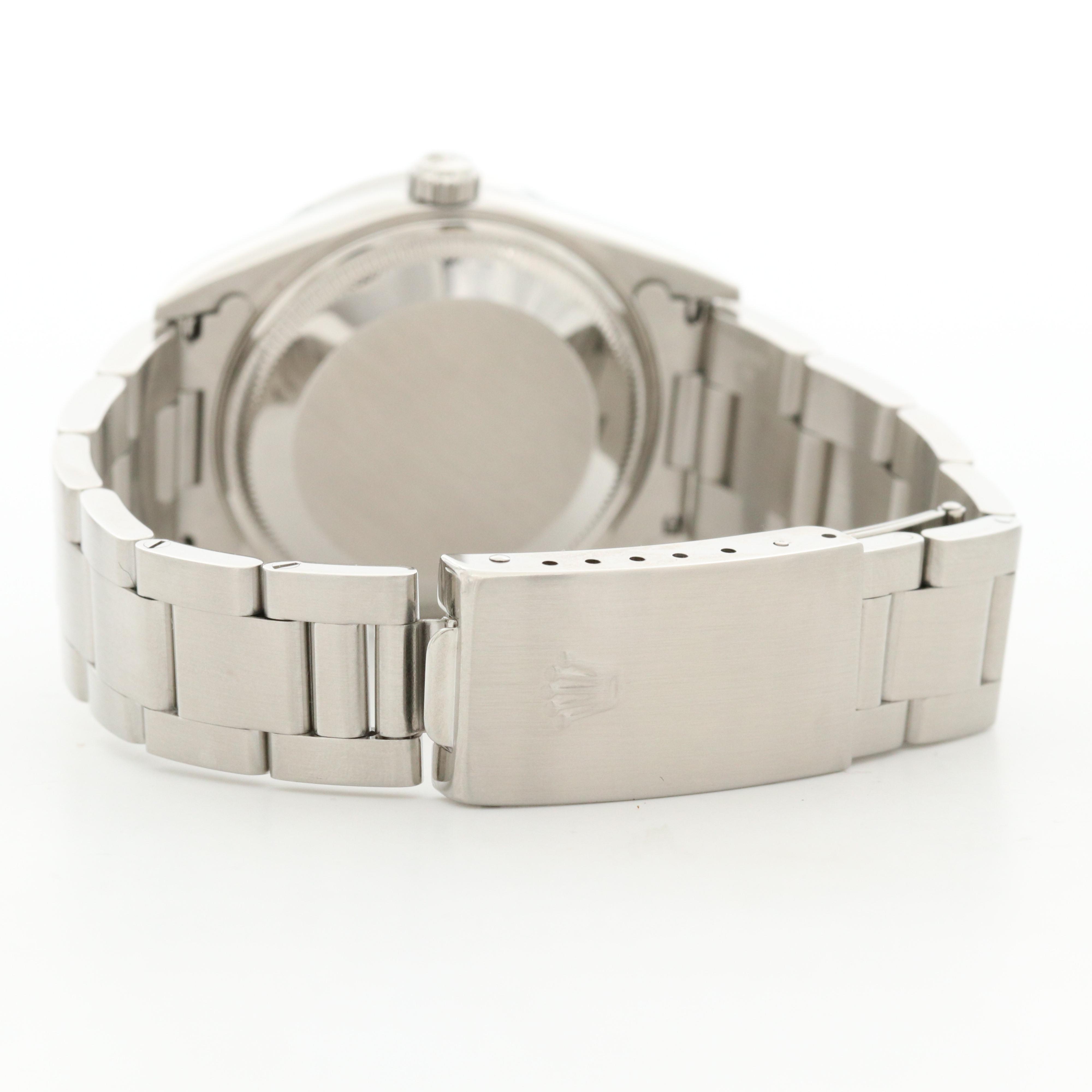 Rolex Oyster Perpetual Date Stainless Steel Automatic Watch, 2002