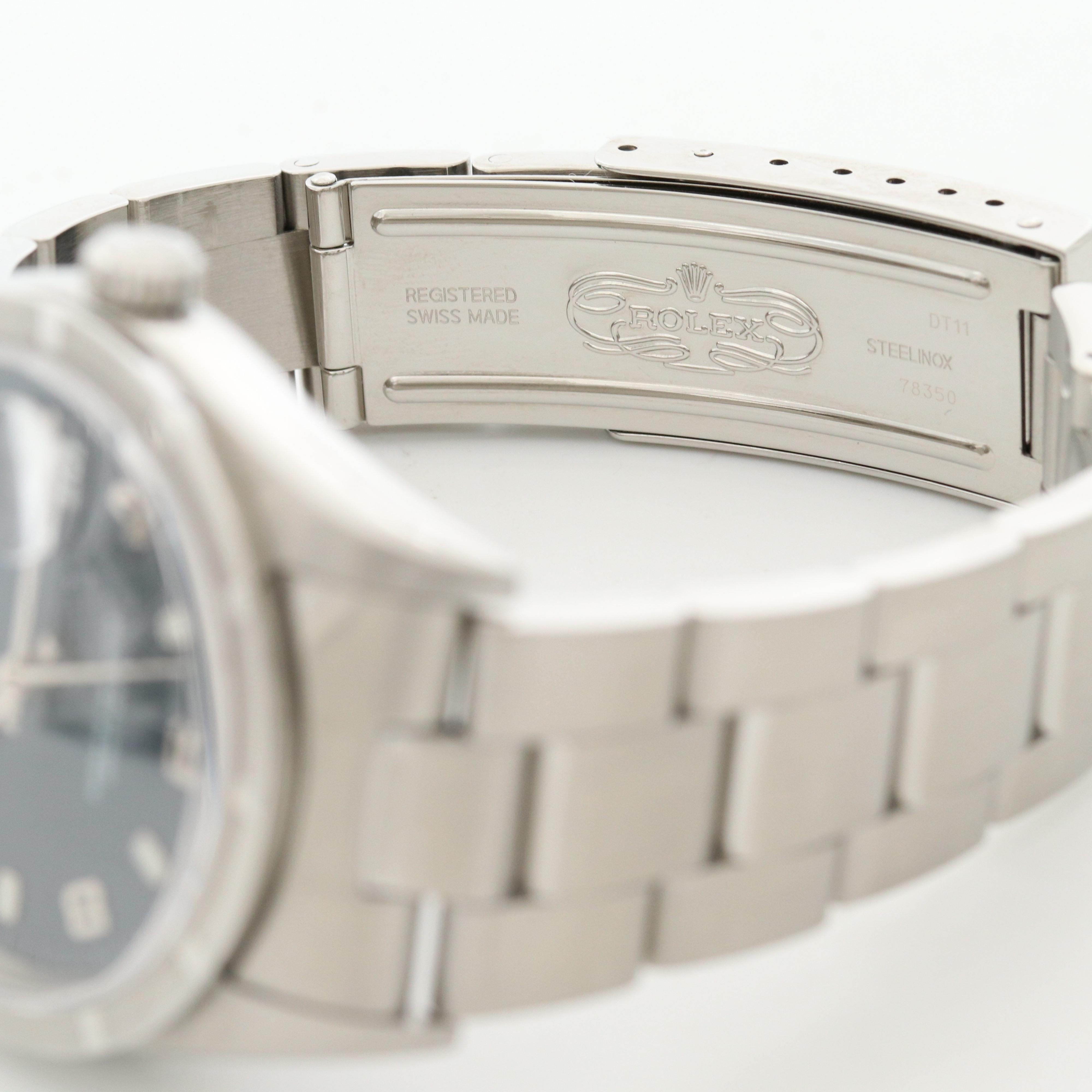 Rolex Oyster Perpetual Date Stainless Steel Automatic Watch, 2002