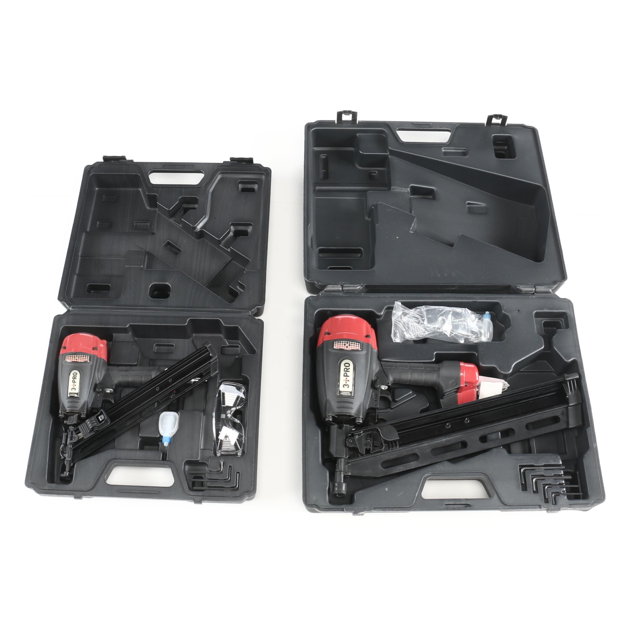 Nexway 3 Pro Model DA1564P 15 Gauge and Framing Nailers in Storage Cases