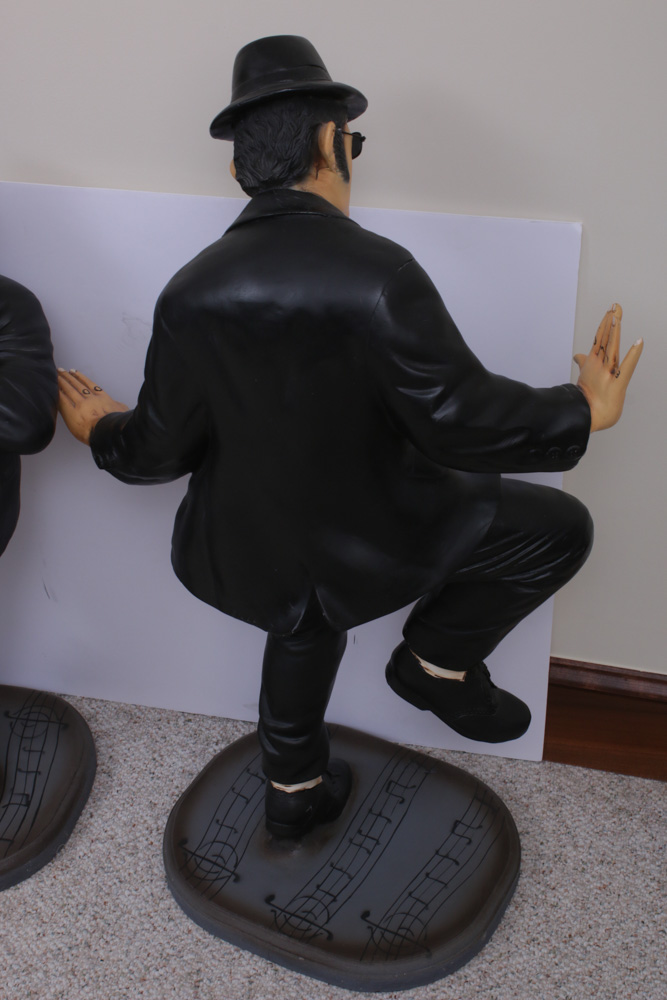 AAA Cast Resin Blues Brothers Statues