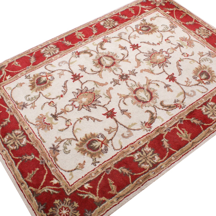 Hand-Tufted Indian Wool Rug