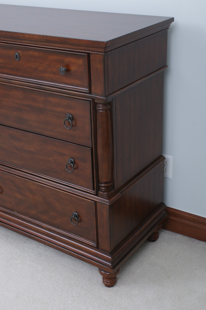 Klaussner Wooden Chest of Drawers