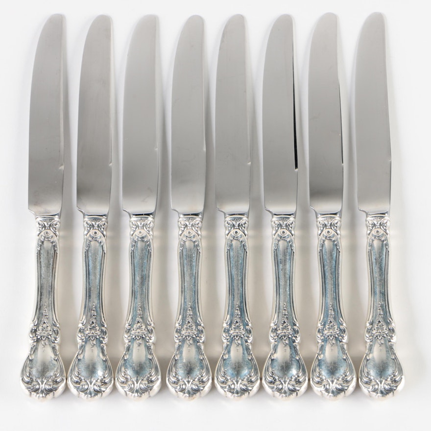 Towle "Old Master" Sterling Silver Handled Dinner Knives, Mid-Century
