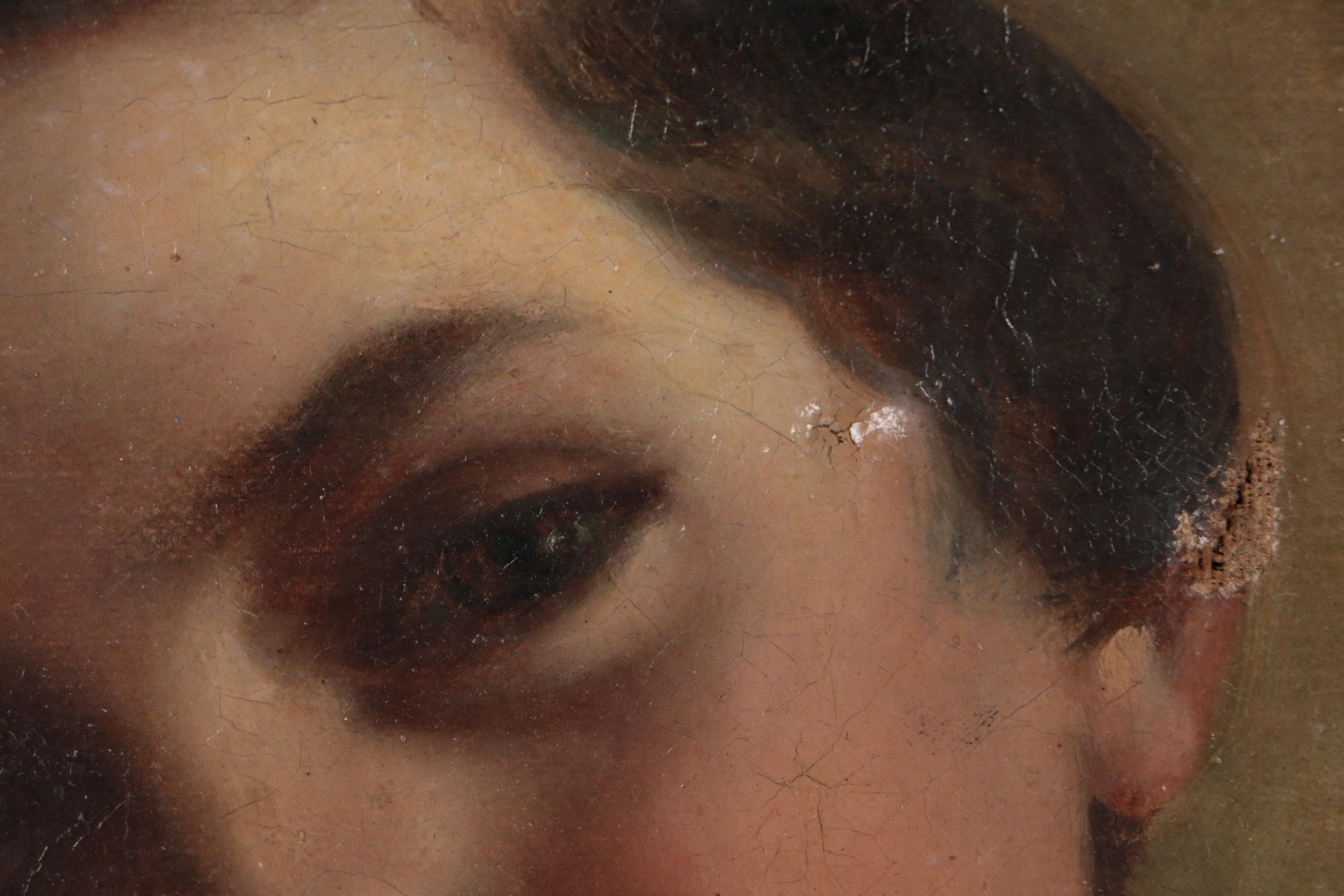 Johann Baptist Reiter Late 19th Century Oil Portrait of a Boy