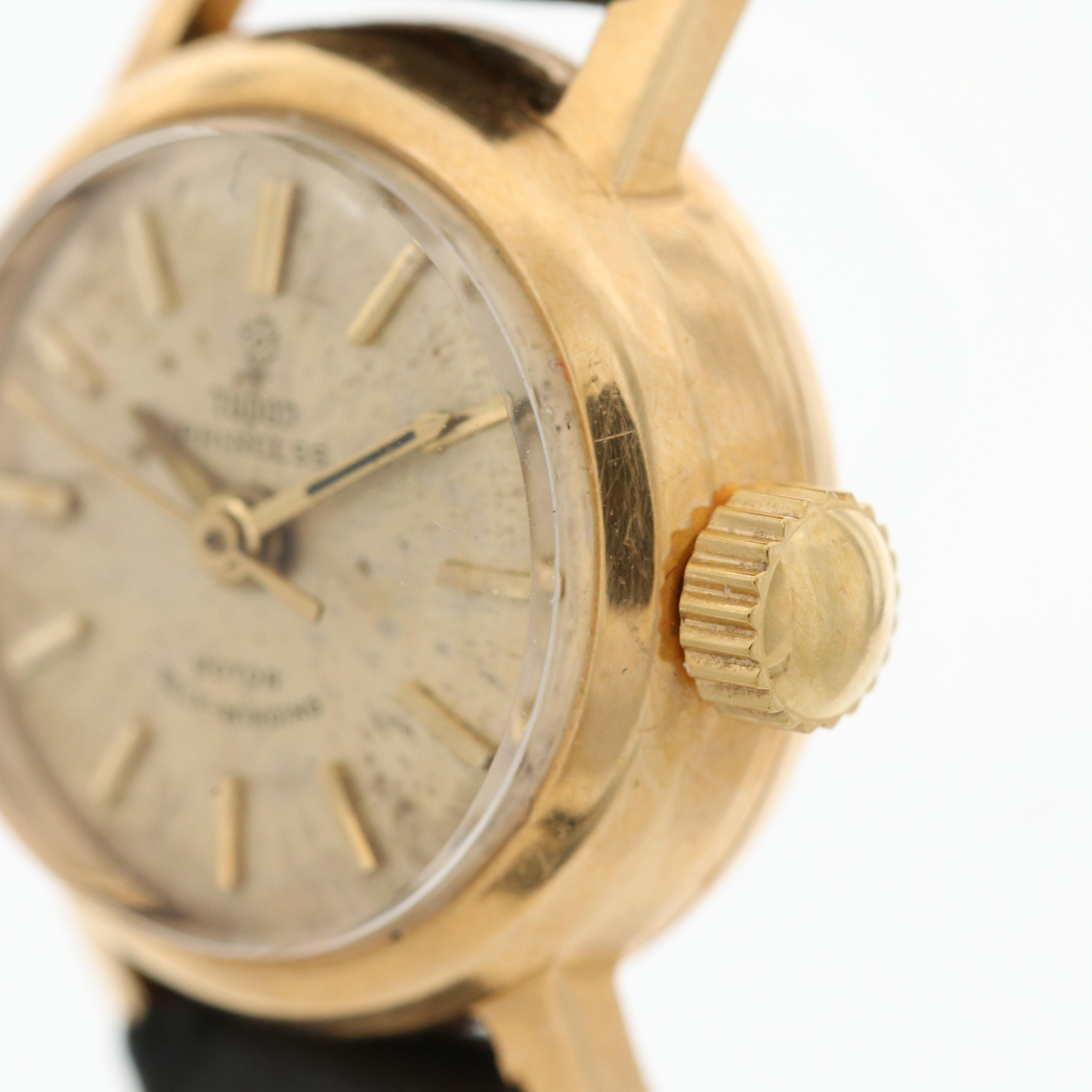 Vintage Tudor Princess 18K Gold Automatic Watch