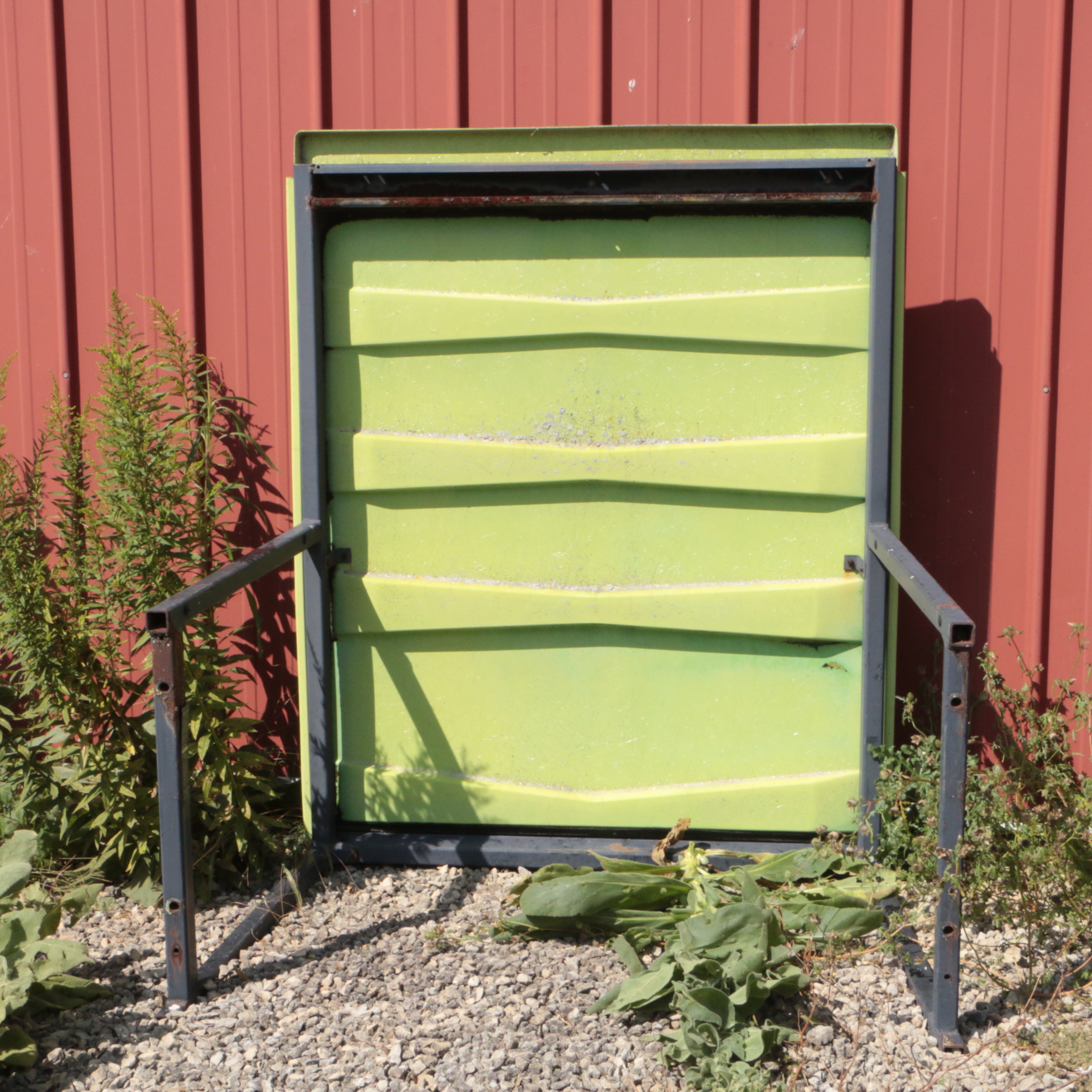 Deutz-Allis 6240 Tractor with Bush Hog 2400 QT Loader, Late 20th Century